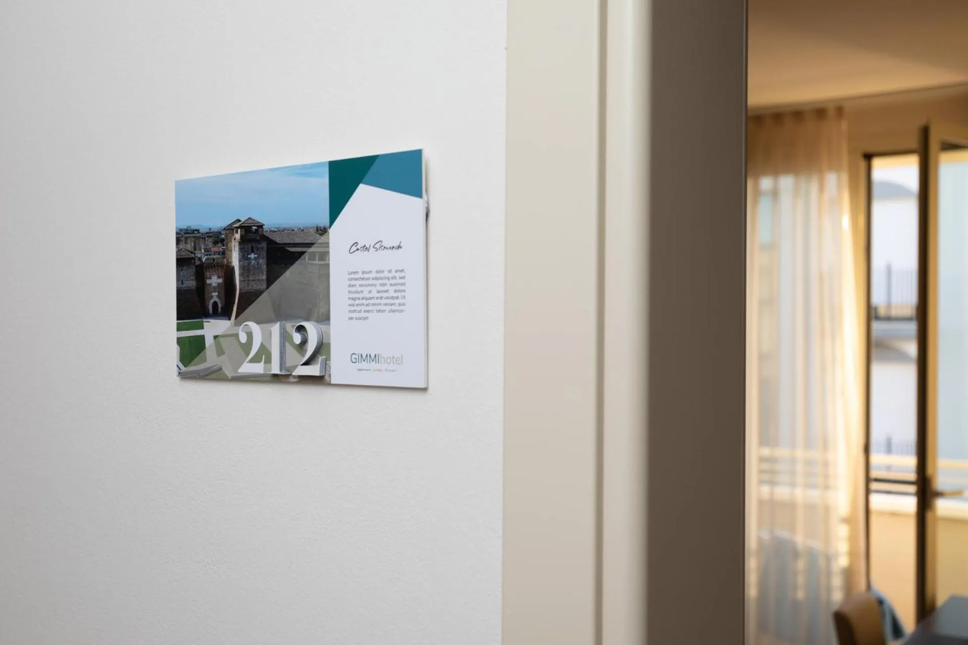 Decorative detail in Gimmi Hotel