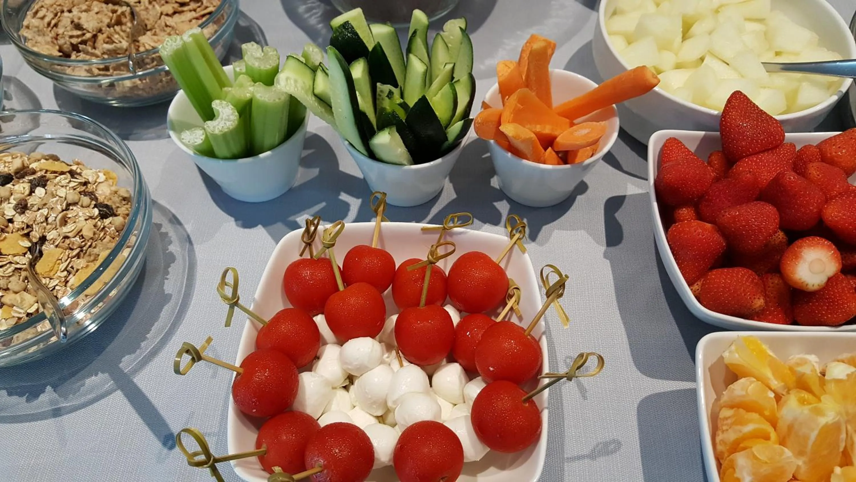 Food close-up in Gimmi Hotel