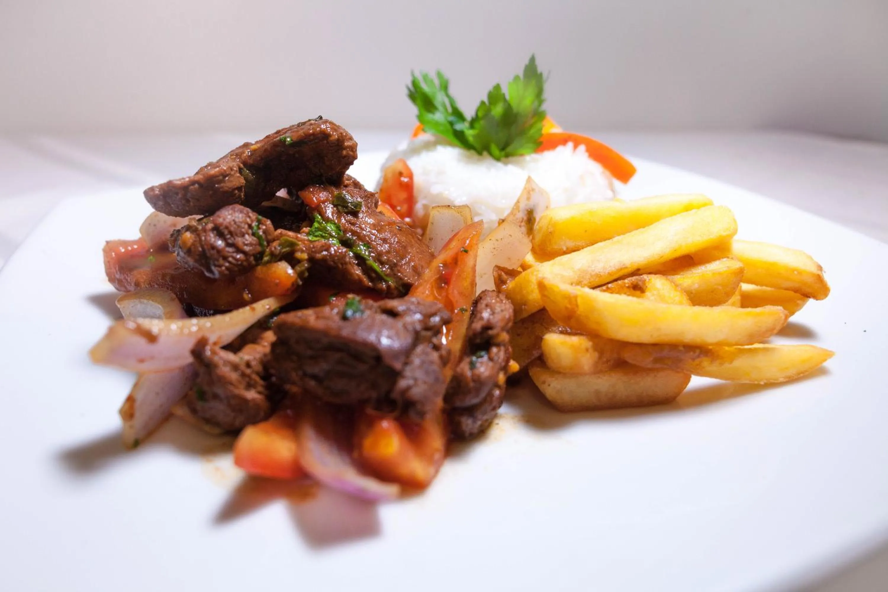 Food close-up in Del Prado Hotel