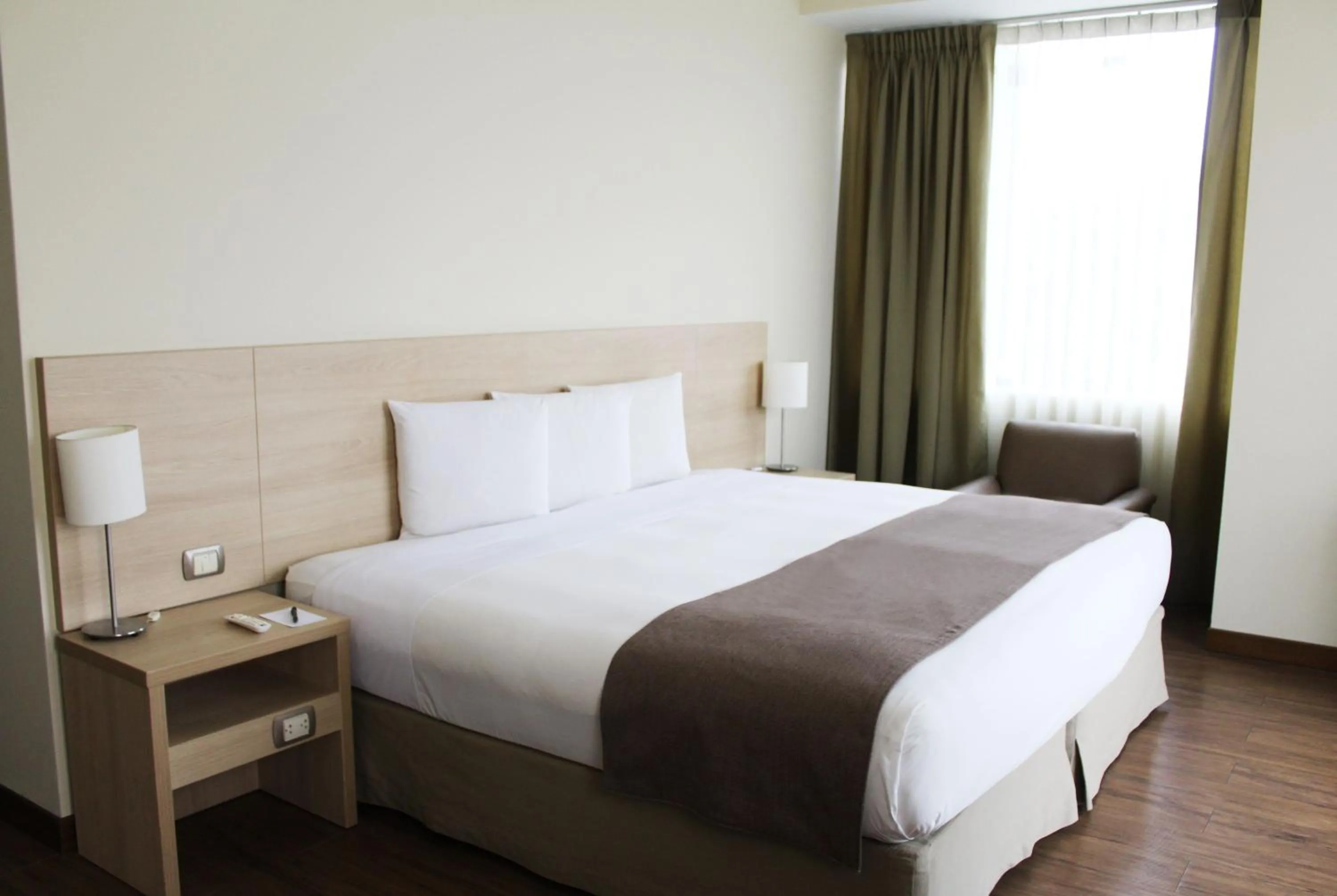 Bed in Del Prado Hotel