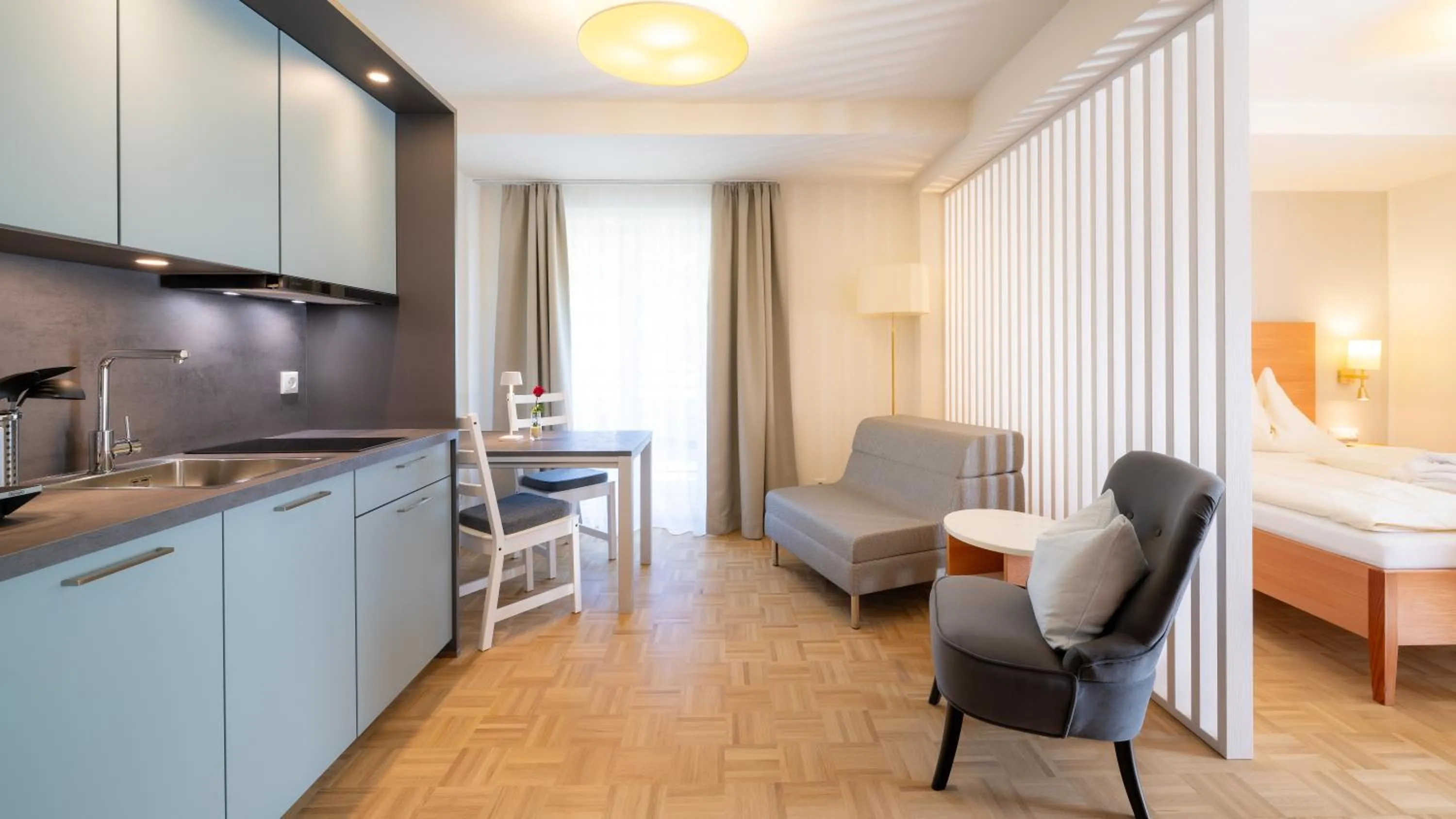 kitchen in Aparthotel Klopeinersee