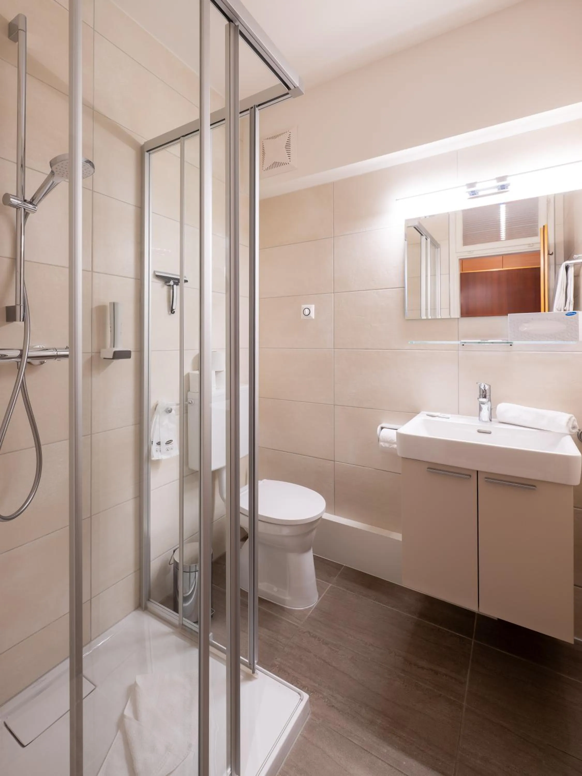 Bathroom in Aparthotel Klopeinersee