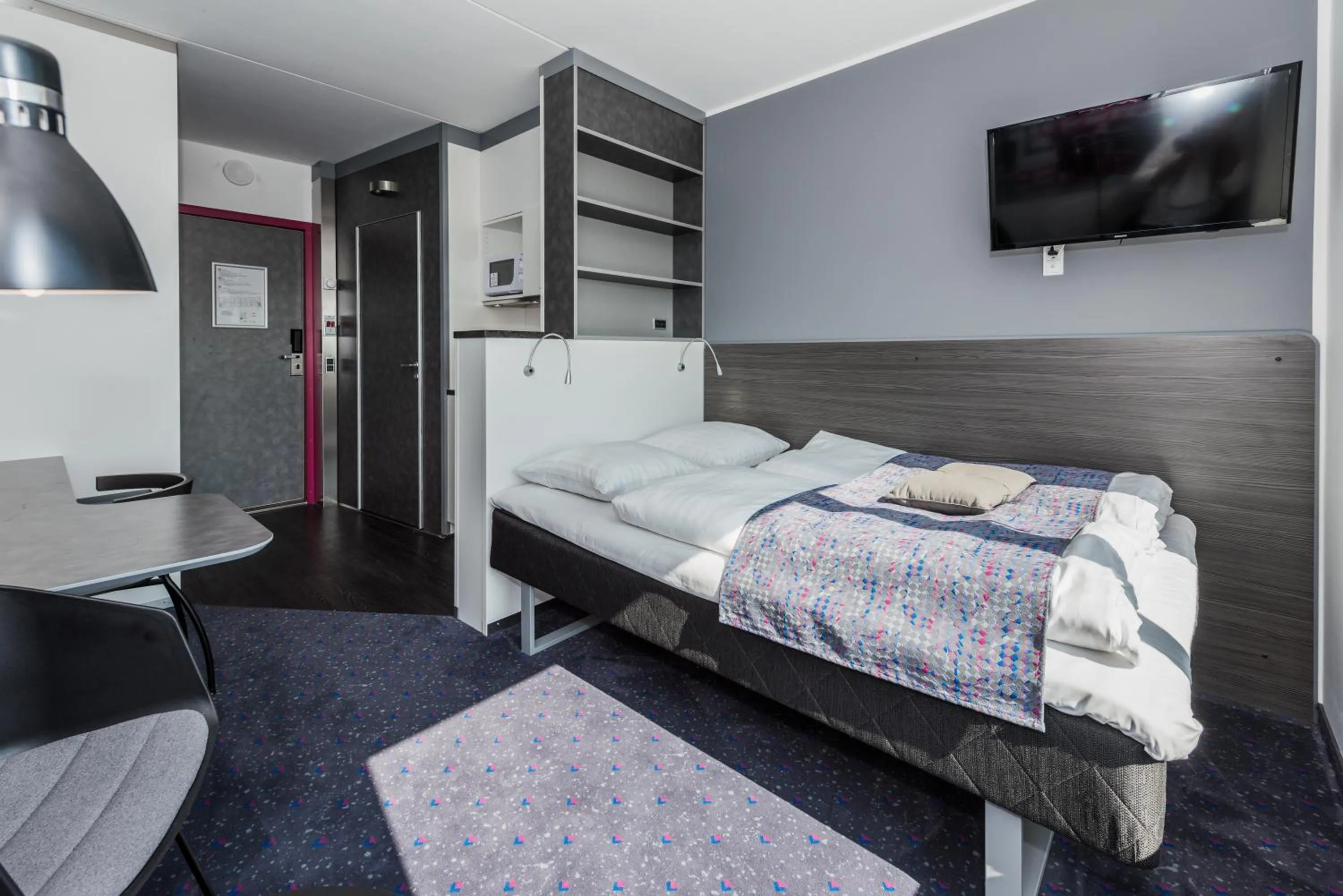 Bed in Cabinn Apartments