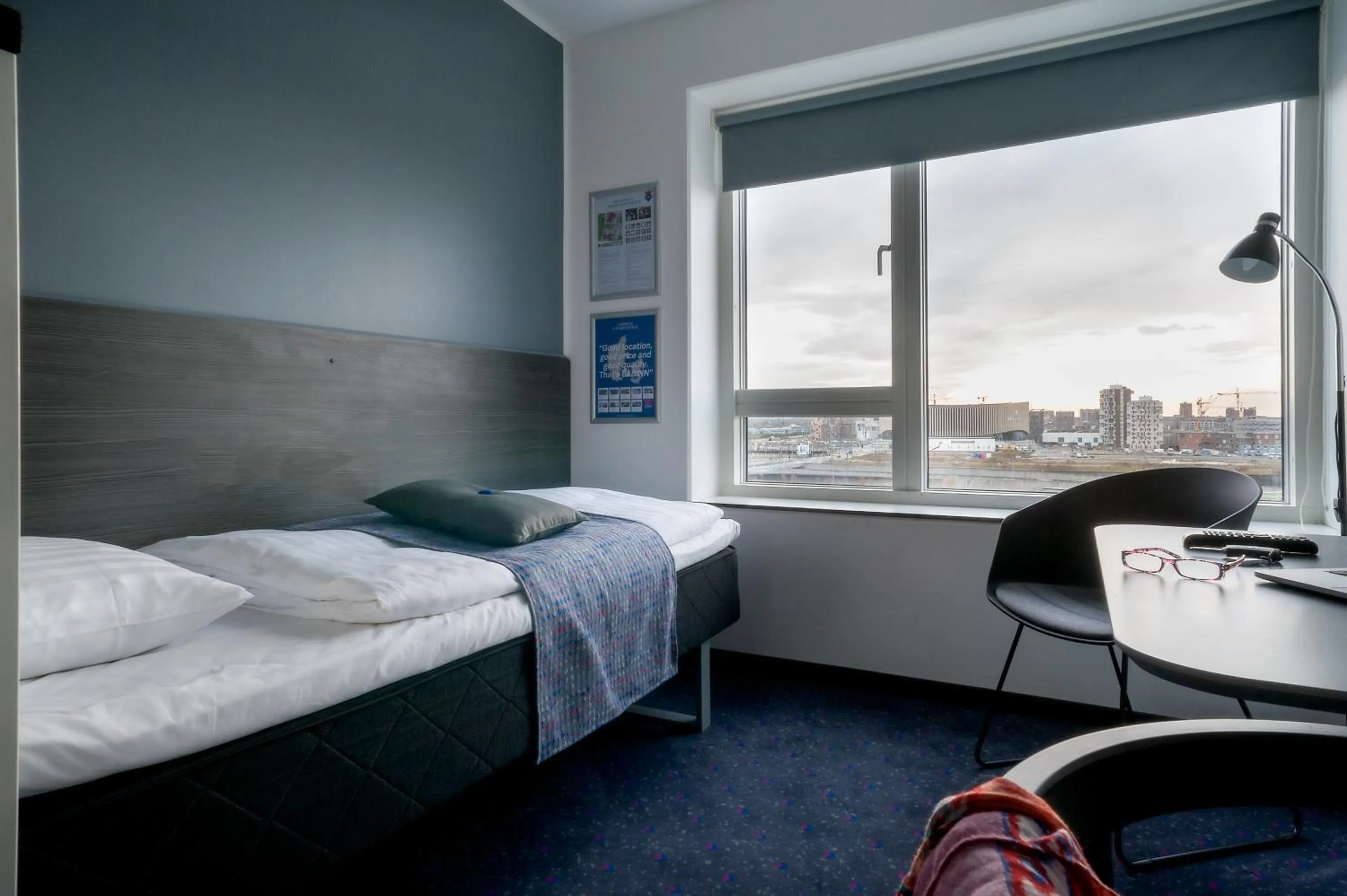 Bed in Cabinn Apartments