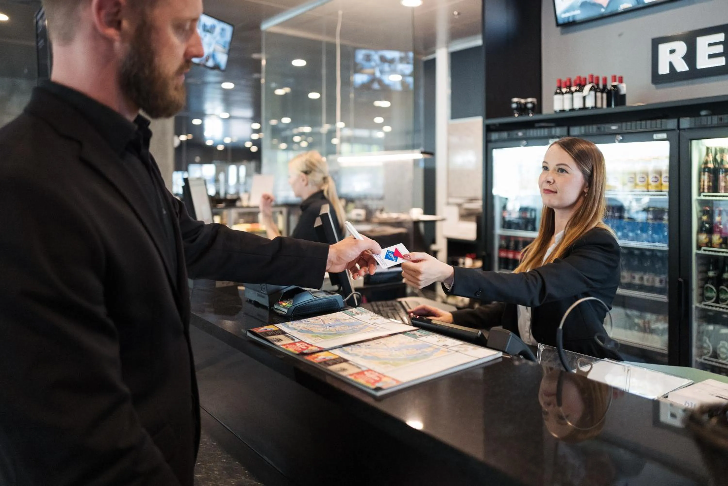 Staff in Cabinn Apartments