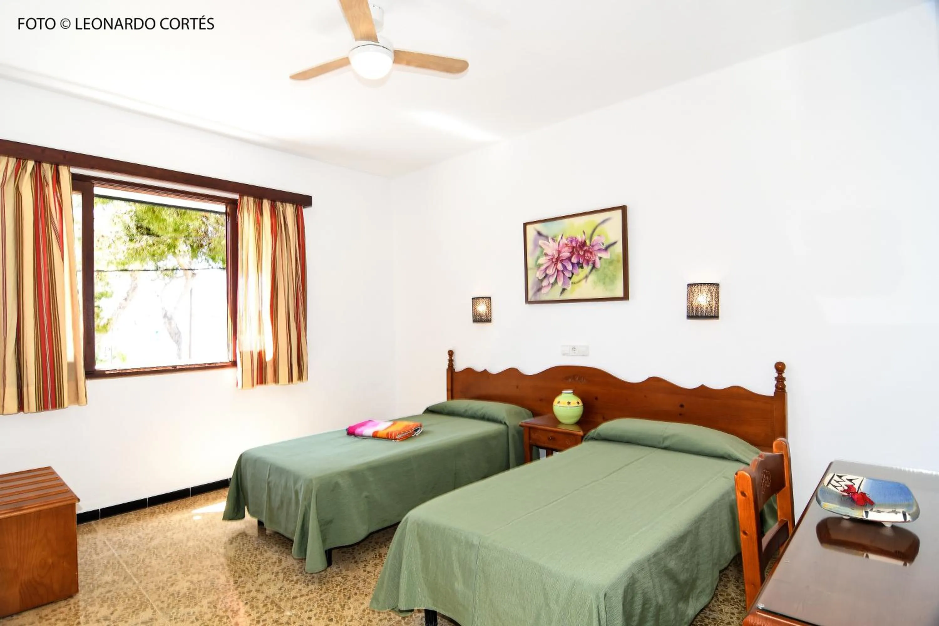 Decorative detail in Hostal La Ceiba