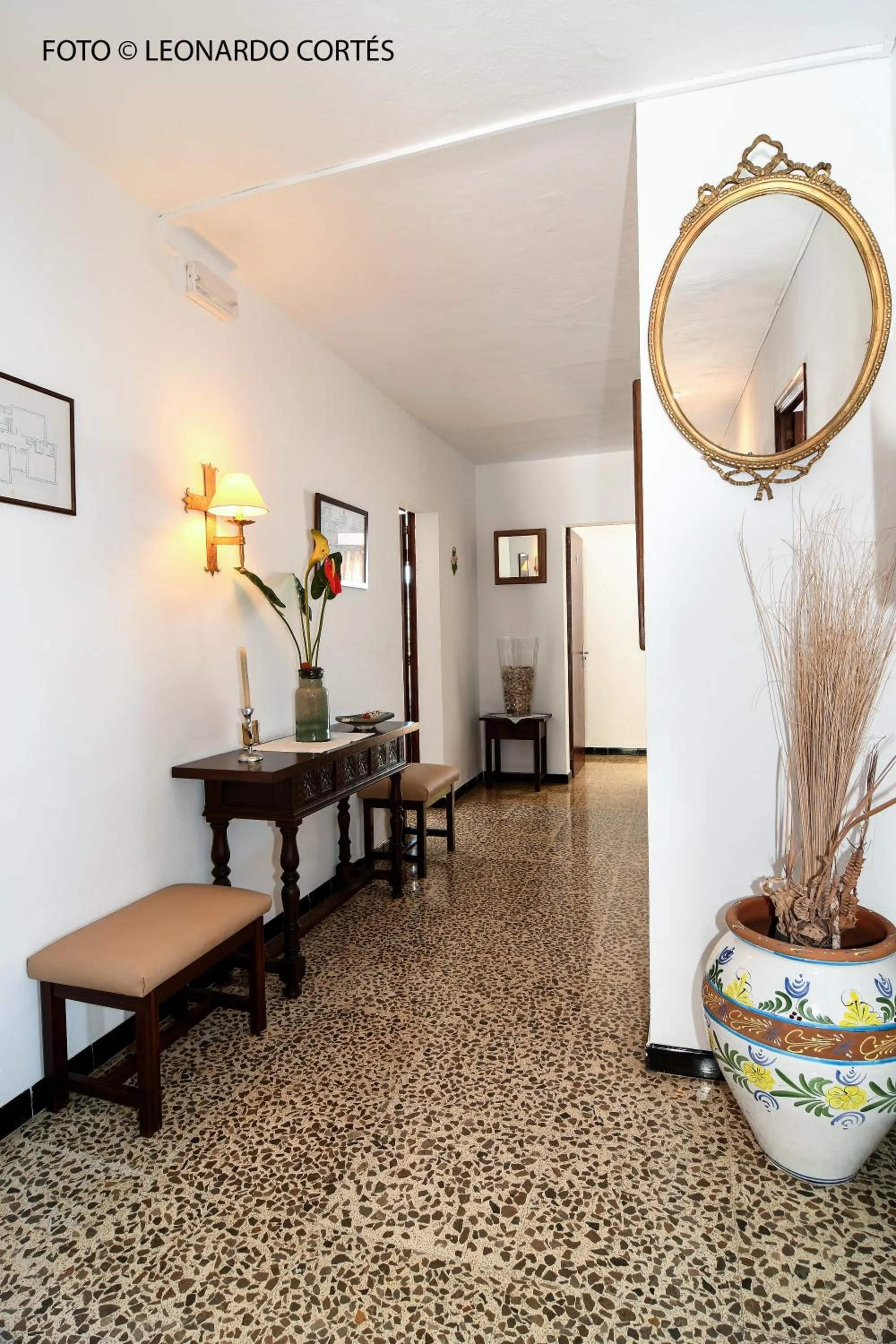 Lobby or reception in Hostal La Ceiba