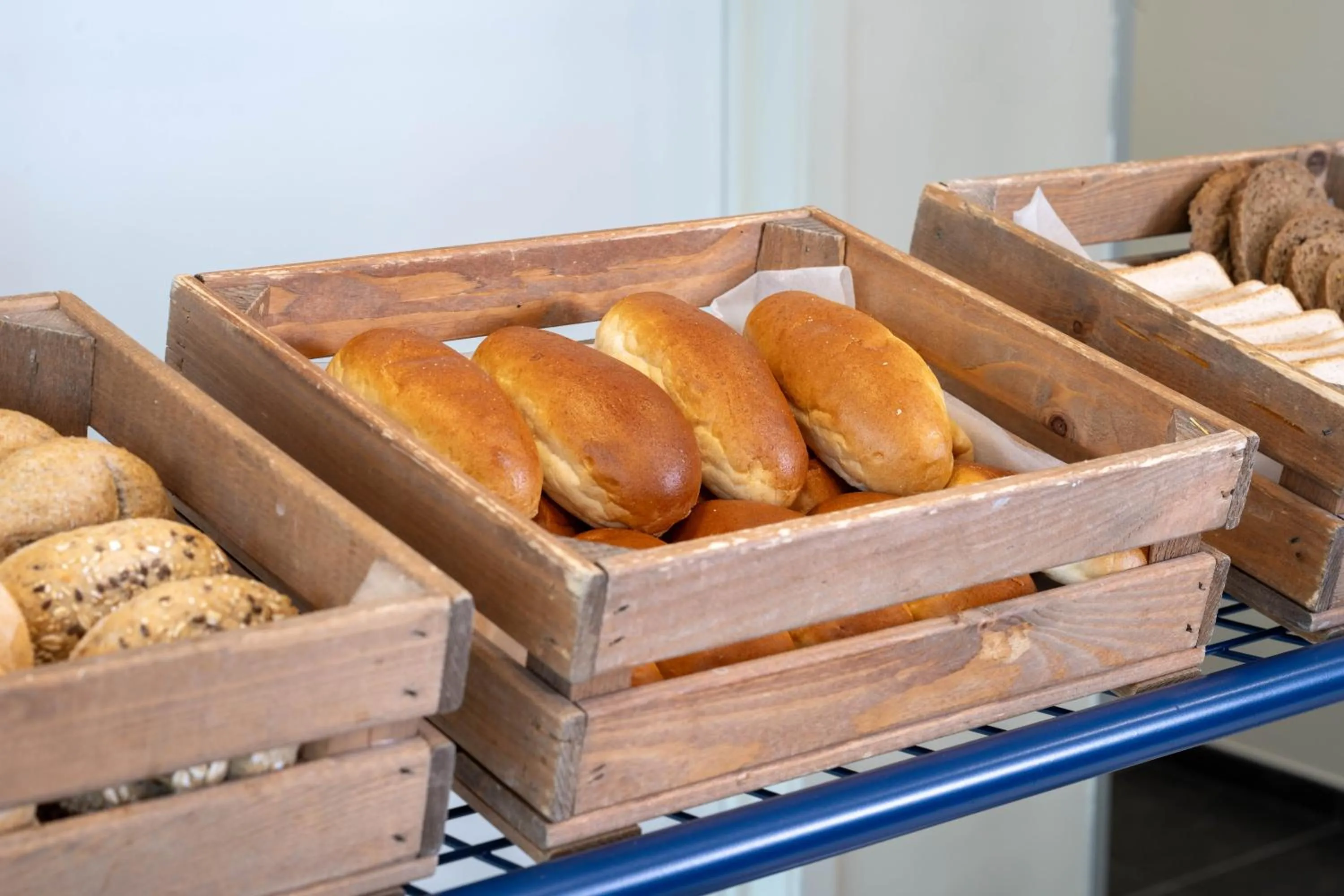 Buffet breakfast in ibis budget Leuven Centrum