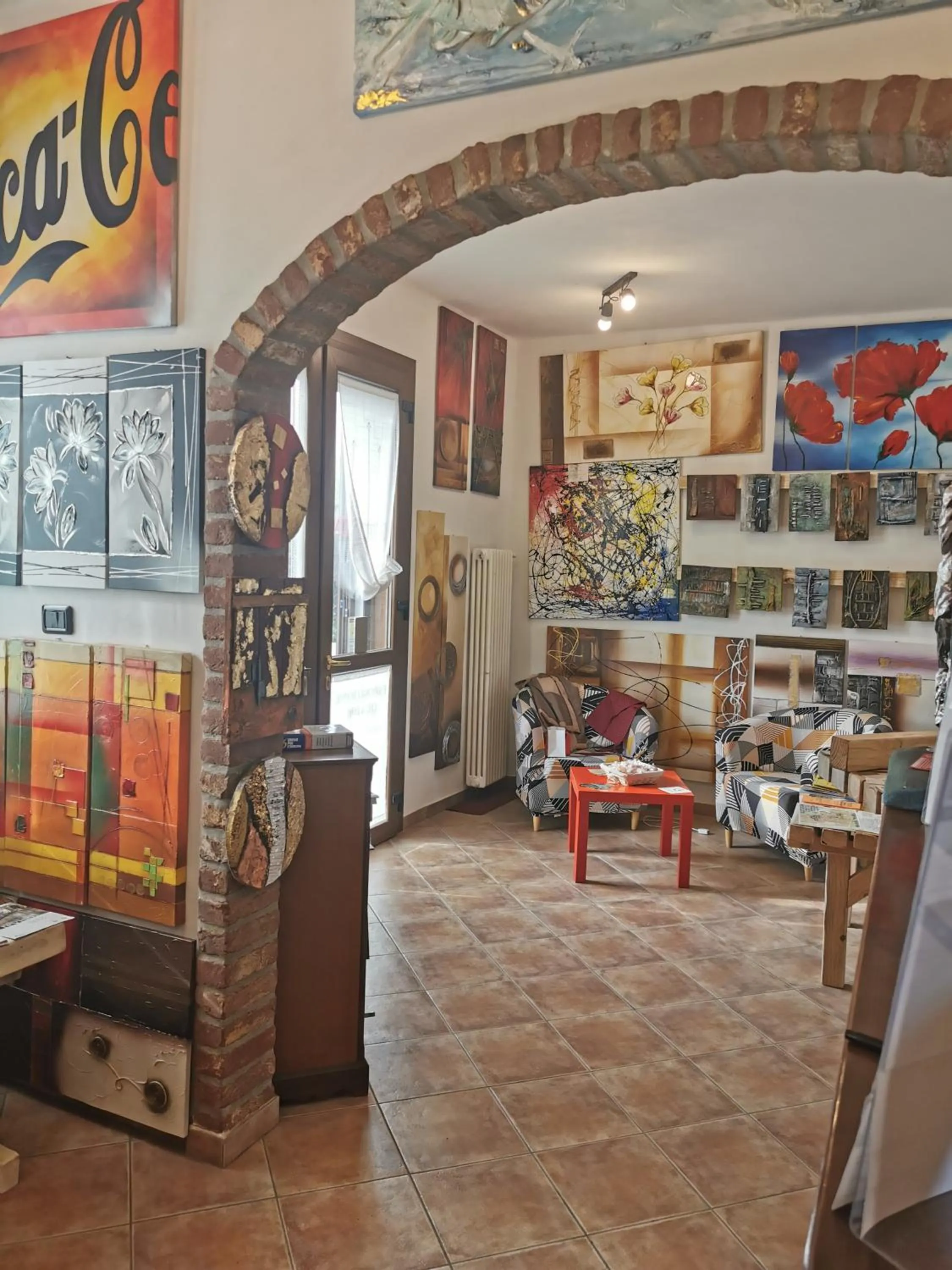 Lobby or reception in Casa di Campagna B&B La Corte Ferrara