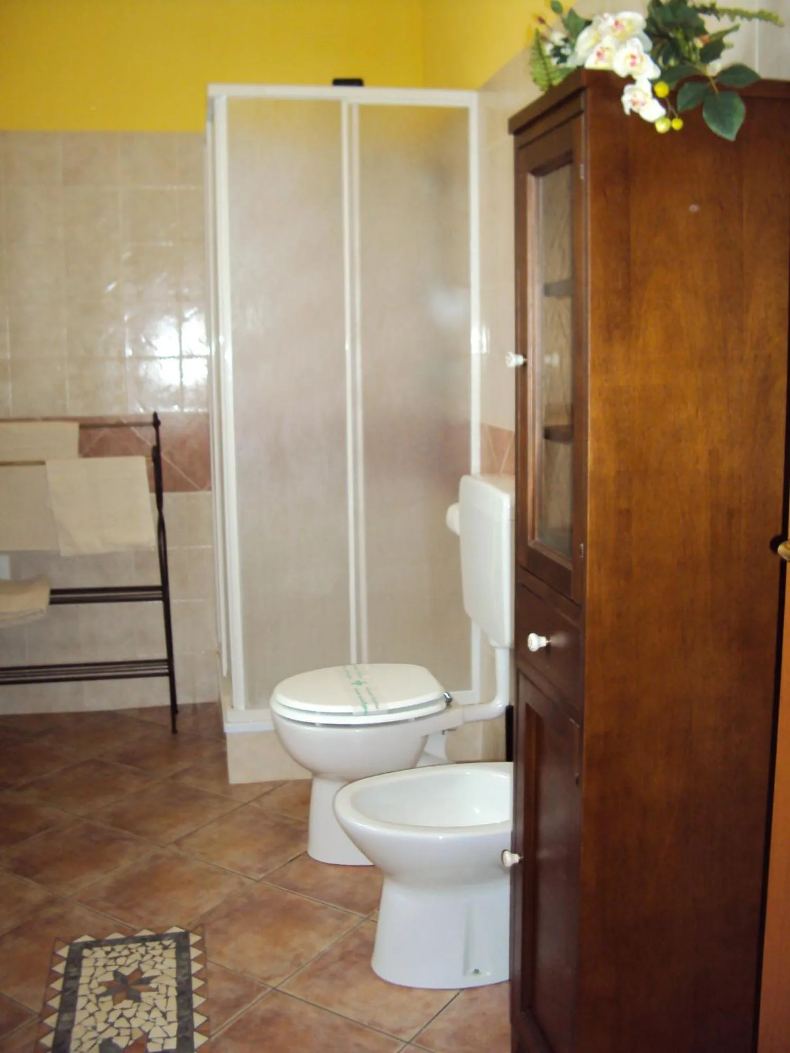 Toilet in Casa di Campagna B&B La Corte Ferrara