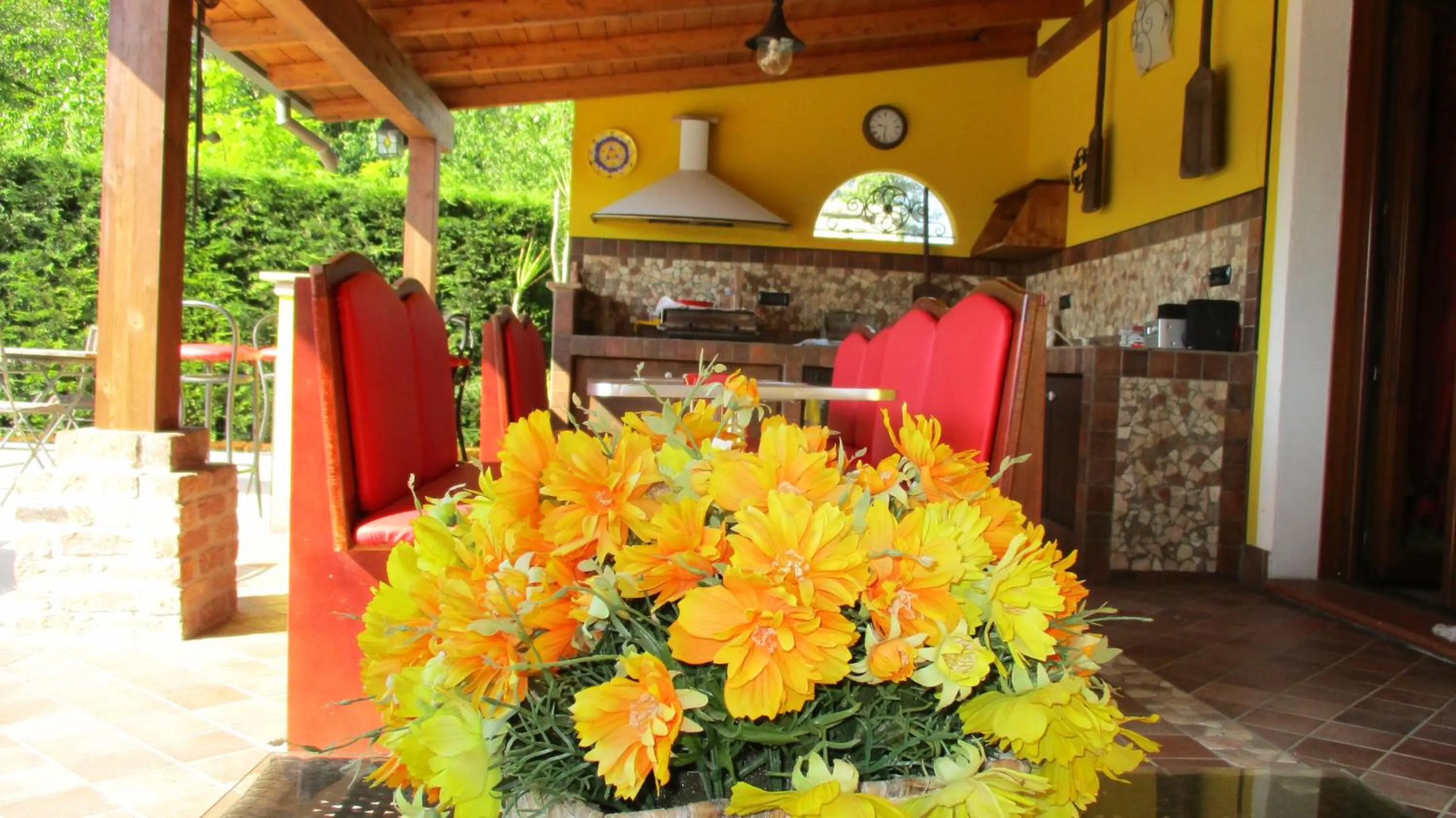 Patio in Casa di Campagna B&B La Corte Ferrara