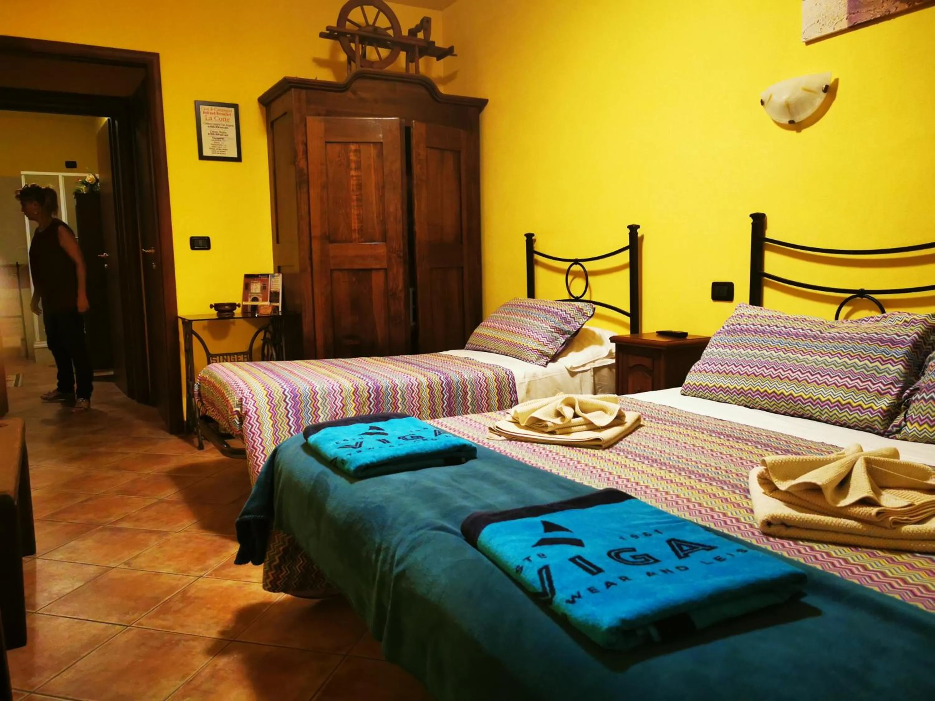 Bed in Casa di Campagna B&B La Corte Ferrara