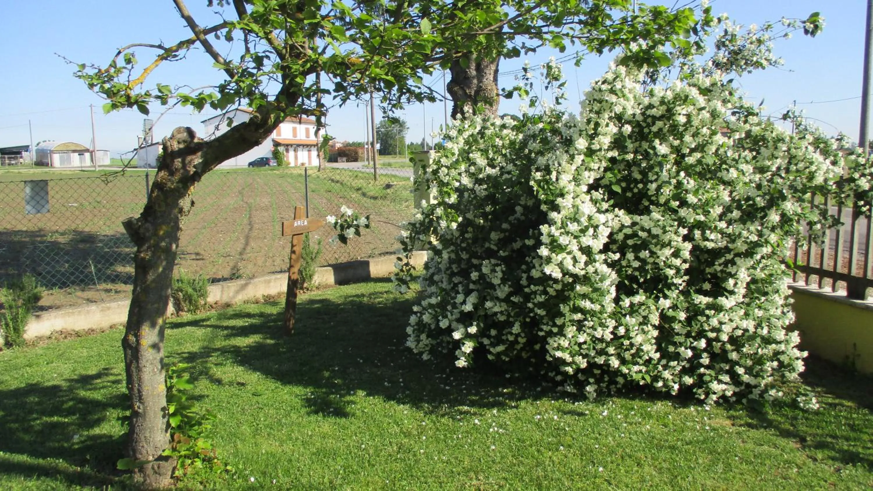Garden in Casa di Campagna B&B La Corte Ferrara