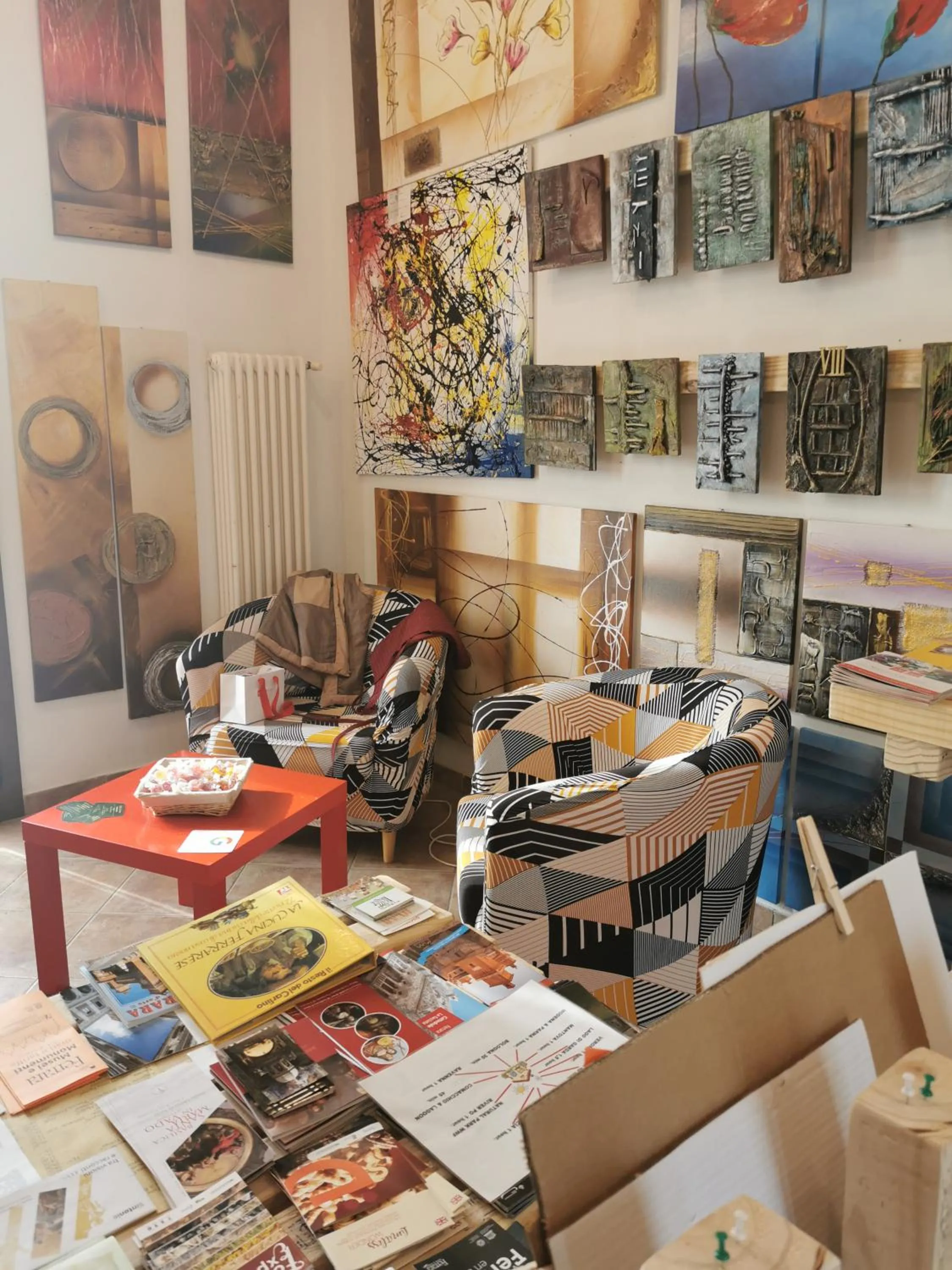 Living room in Casa di Campagna B&B La Corte Ferrara