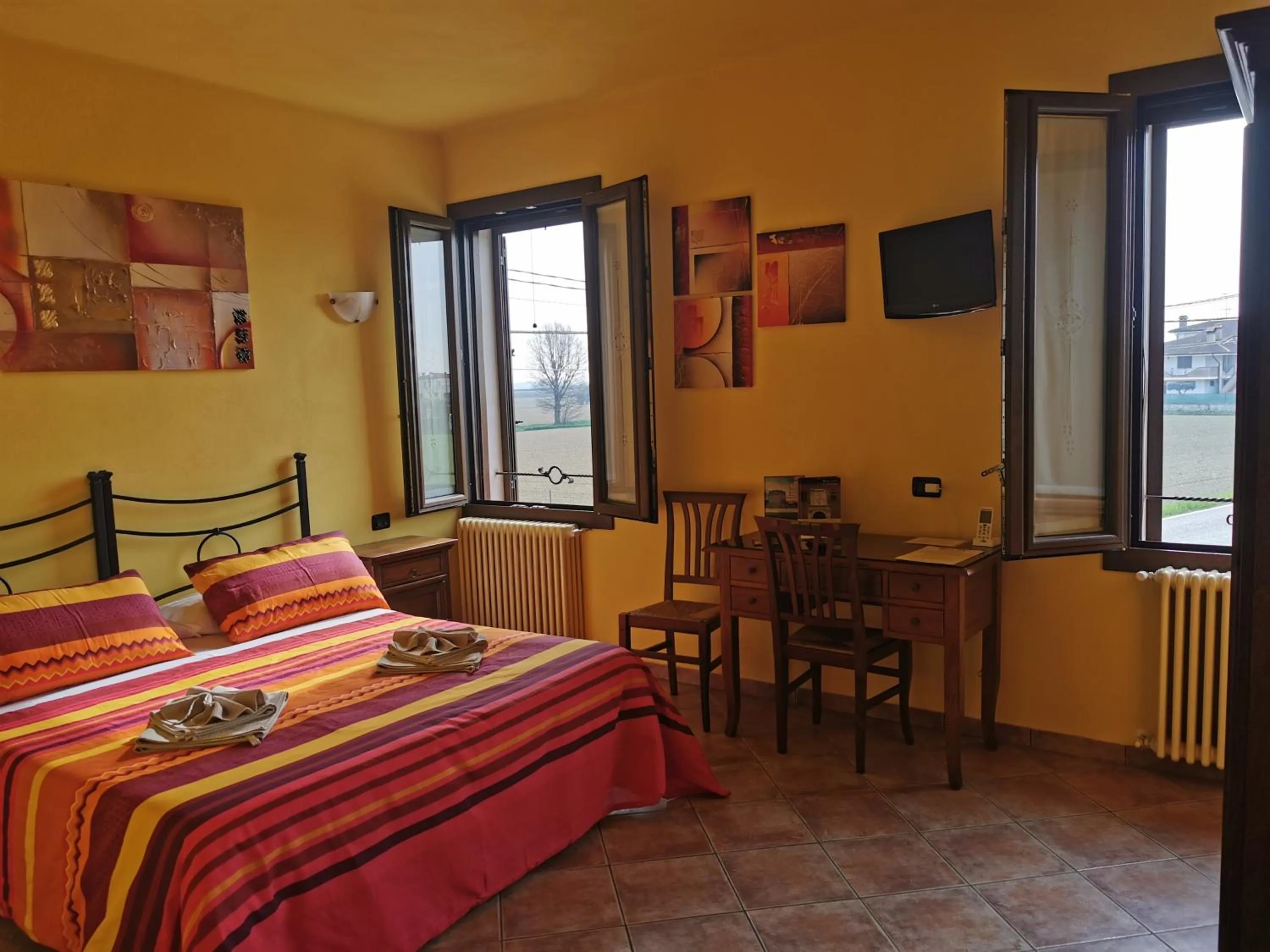 Bed in Casa di Campagna B&B La Corte Ferrara