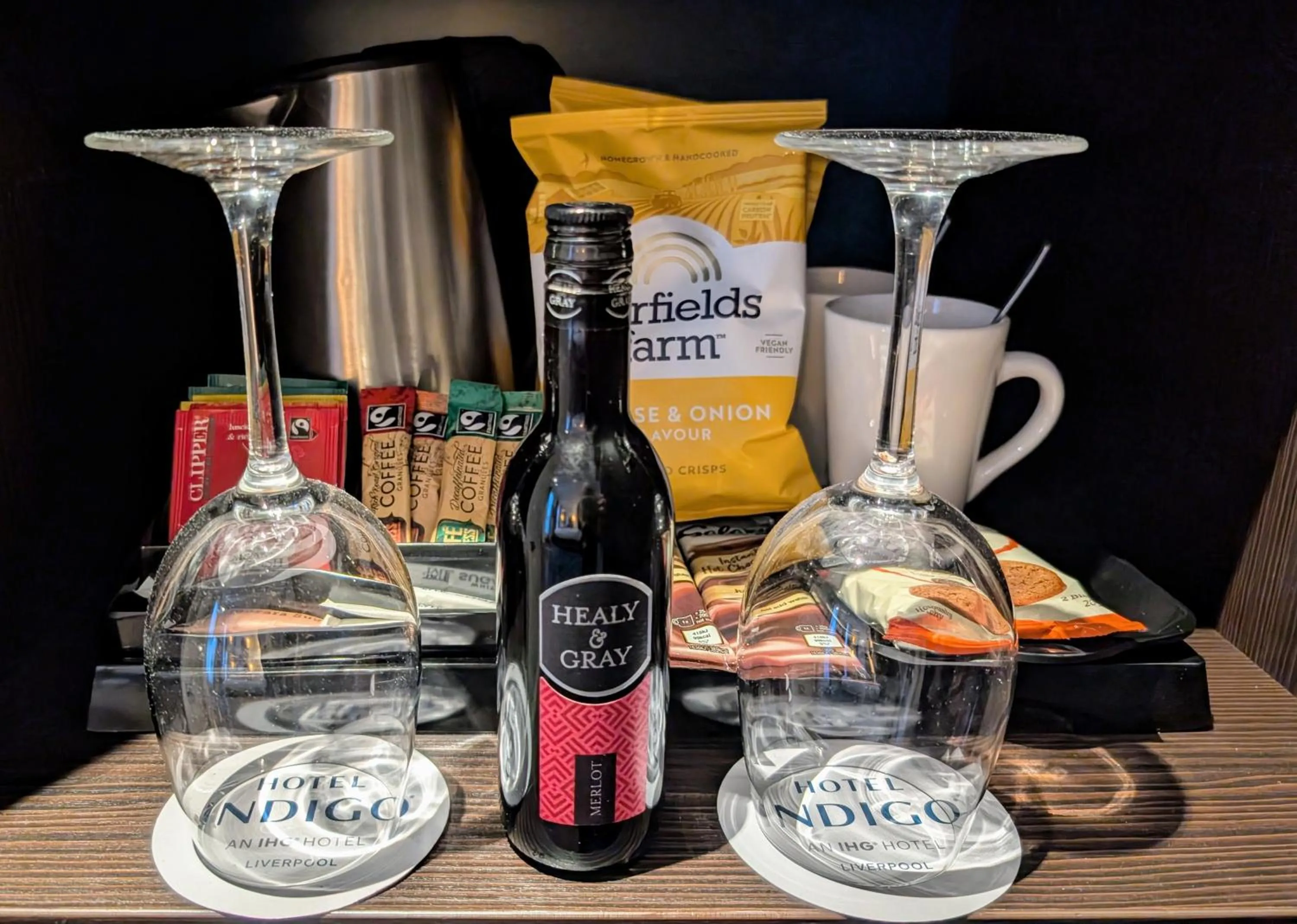 minibar in Hotel Indigo Liverpool by IHG