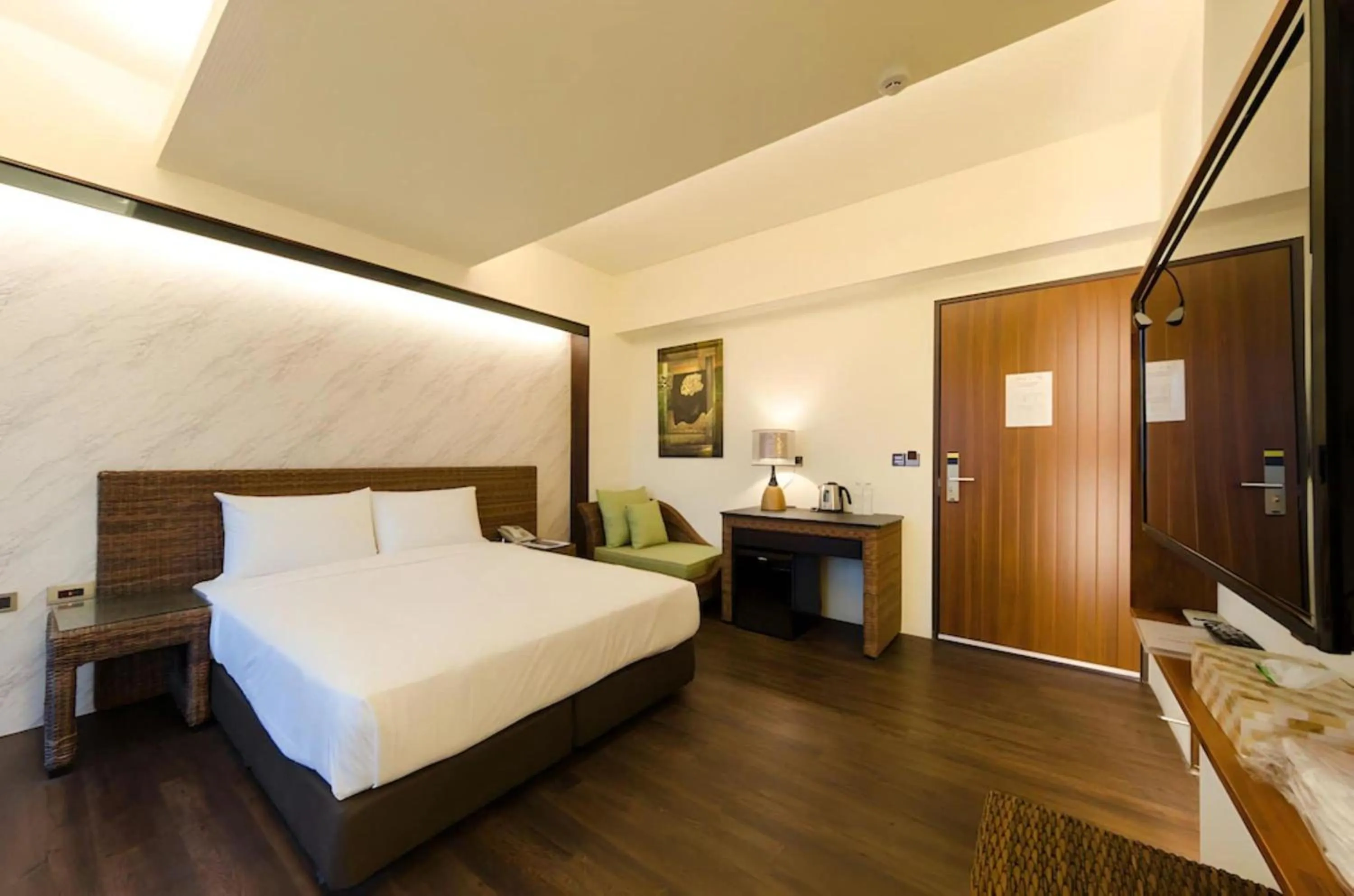 Bed in 嬉安平 Si Anping by Hotel Si