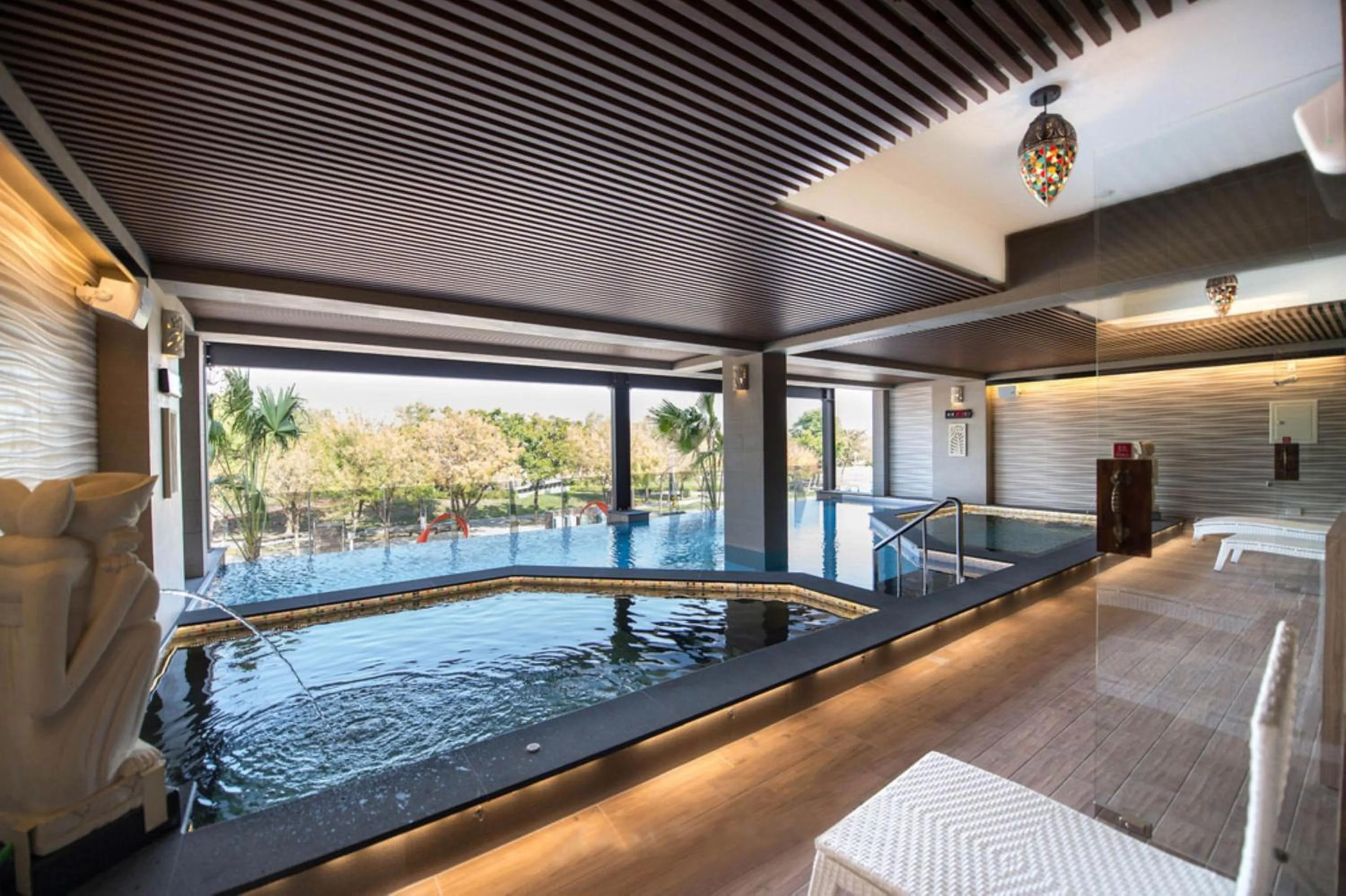 Pool view in 嬉安平 Si Anping by Hotel Si