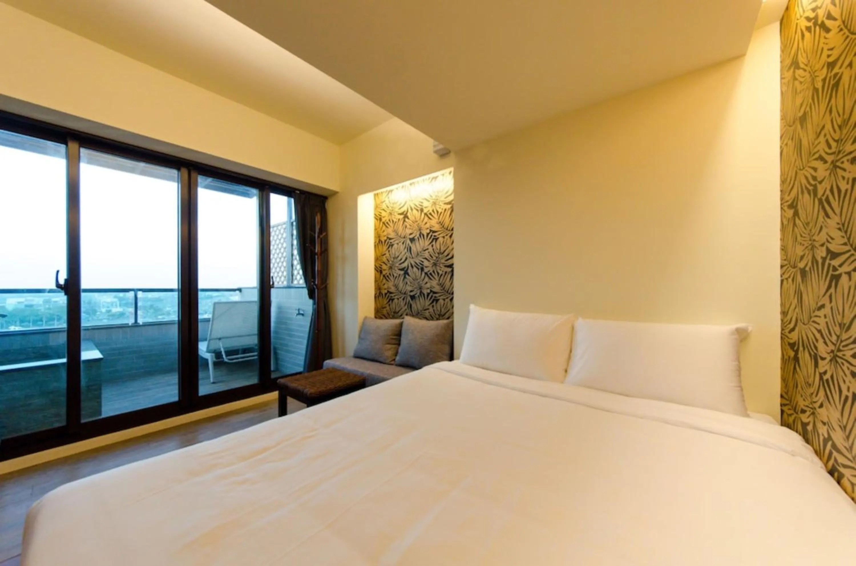 Bed in 嬉安平 Si Anping by Hotel Si