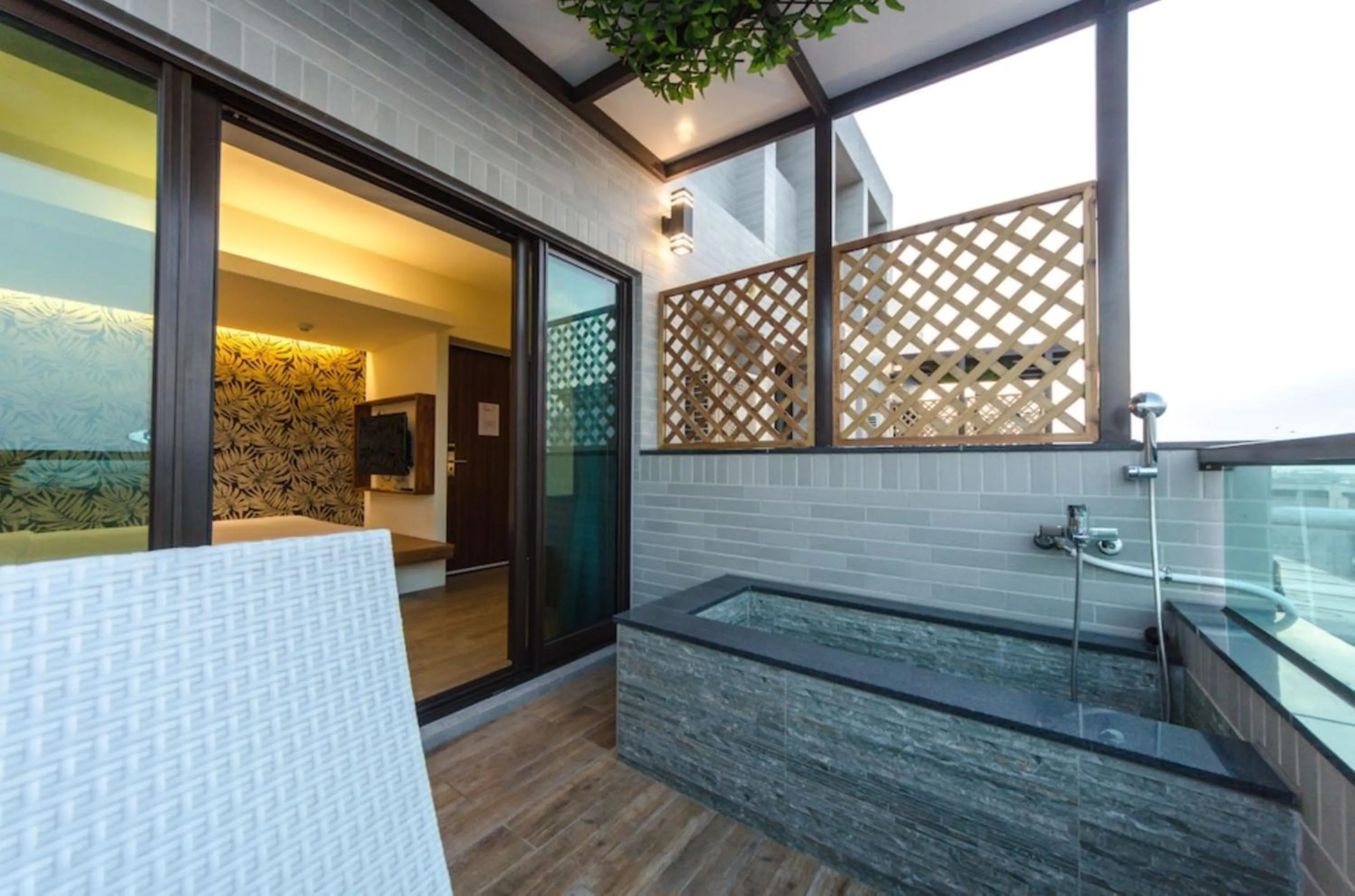 Patio in 嬉安平 Si Anping by Hotel Si