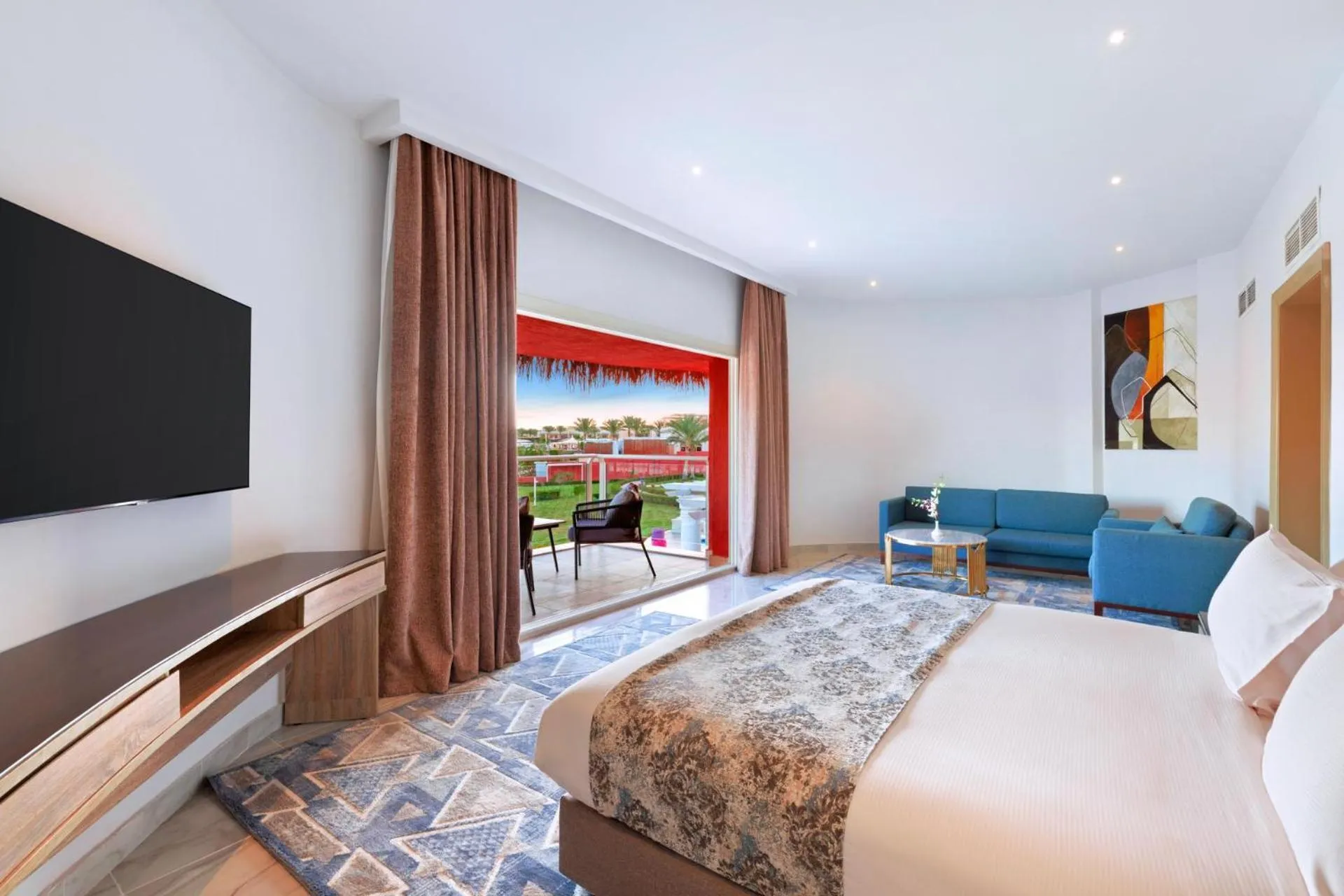 Photo of the whole room, Bed in Pickalbatros Laguna Vista Aqua Park - 24 HRS All Inclusive