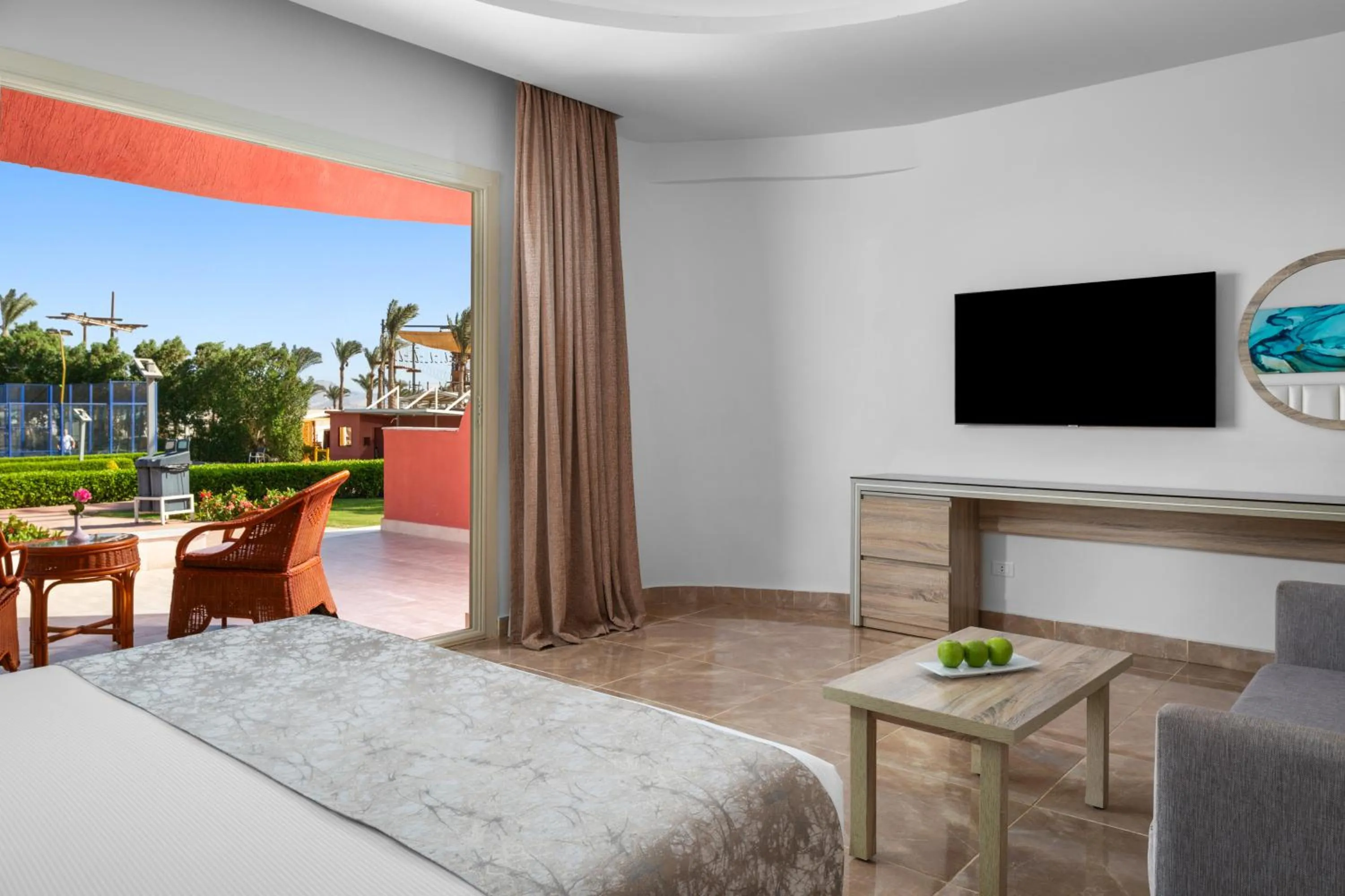 Bed in Pickalbatros Laguna Vista Aqua Park - 24 HRS All Inclusive