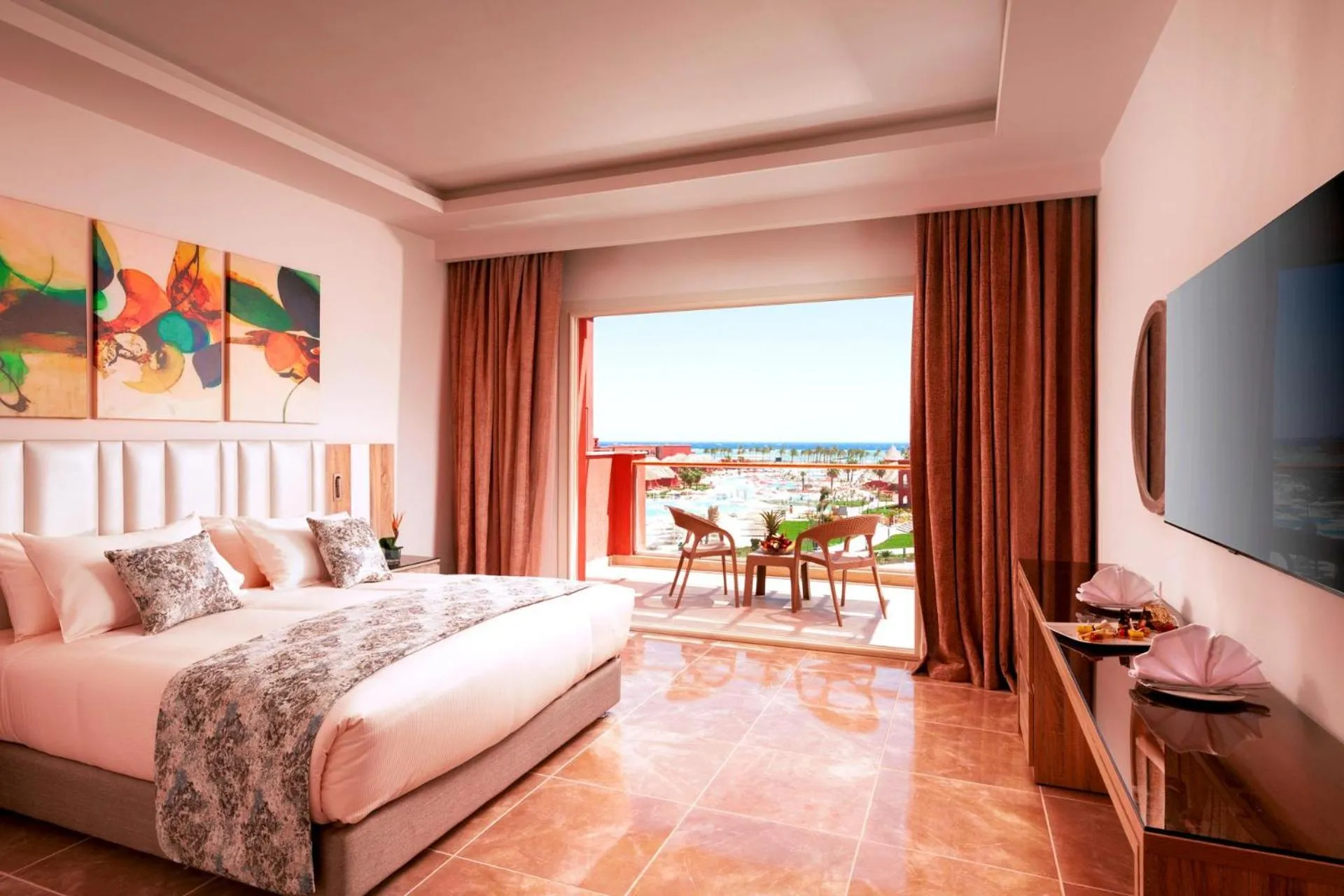 Photo of the whole room, Bed in Pickalbatros Laguna Vista Aqua Park - 24 HRS All Inclusive