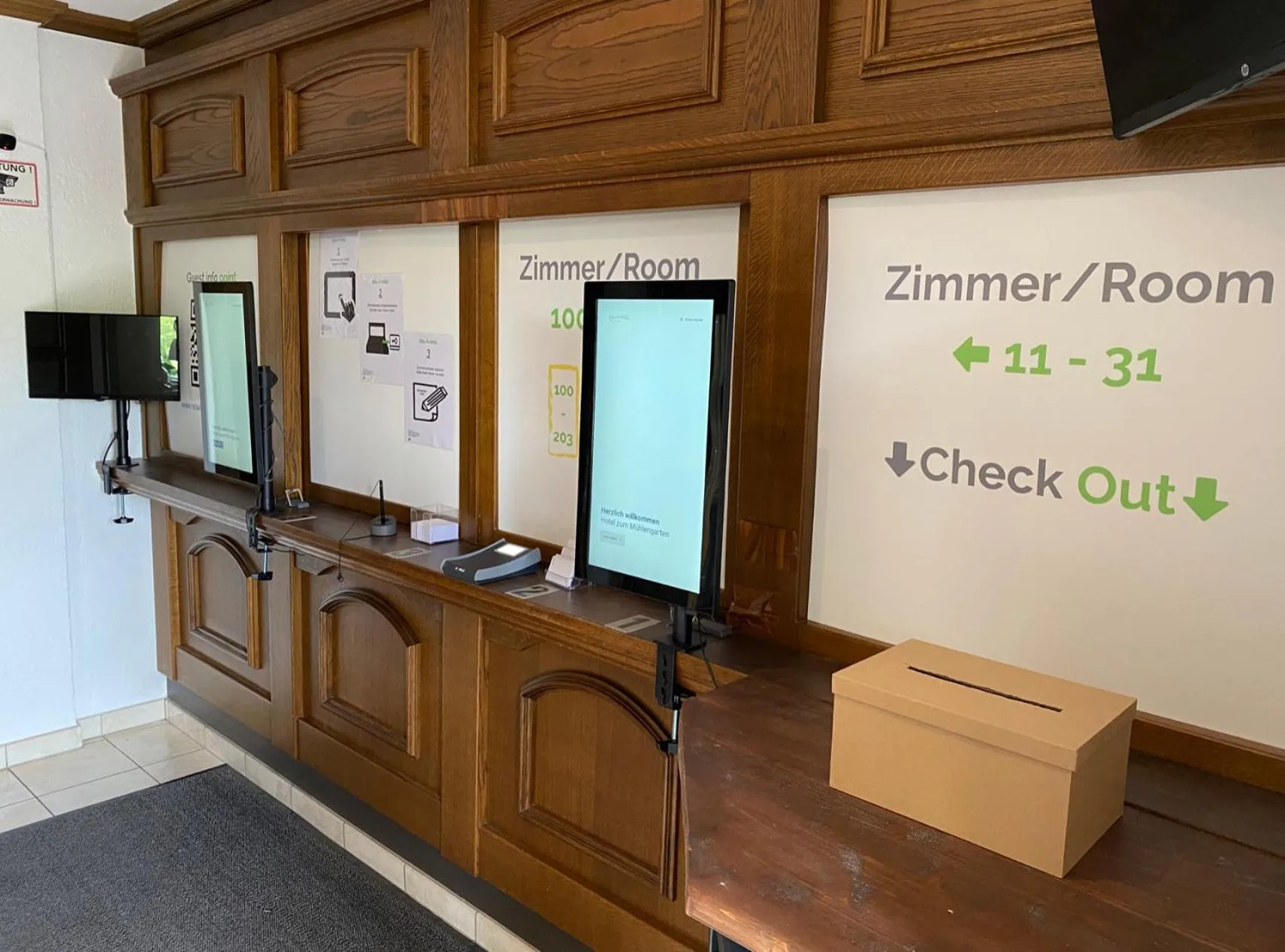 Lobby or reception in Mühlengarten by Relax Inn - Self Check In & Free Parking