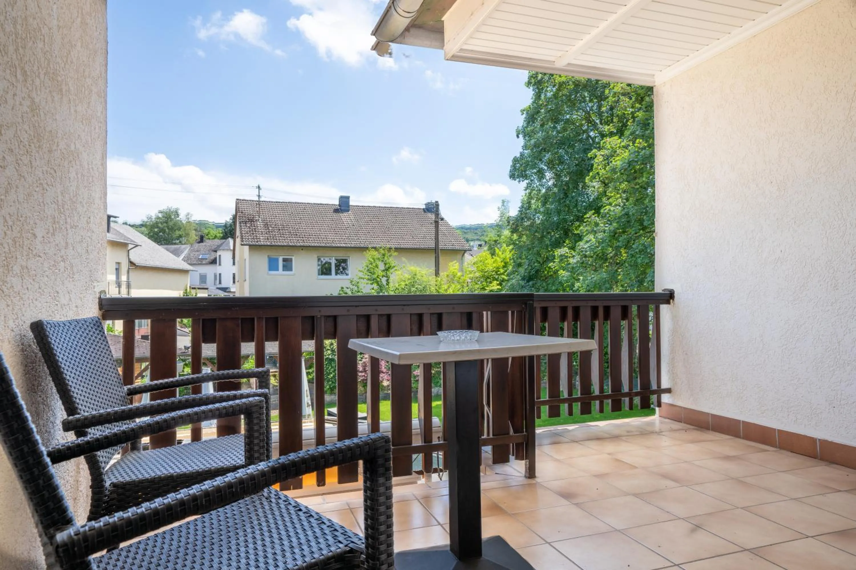 Balcony/Terrace in Mühlengarten by Relax Inn - Self Check In & Free Parking