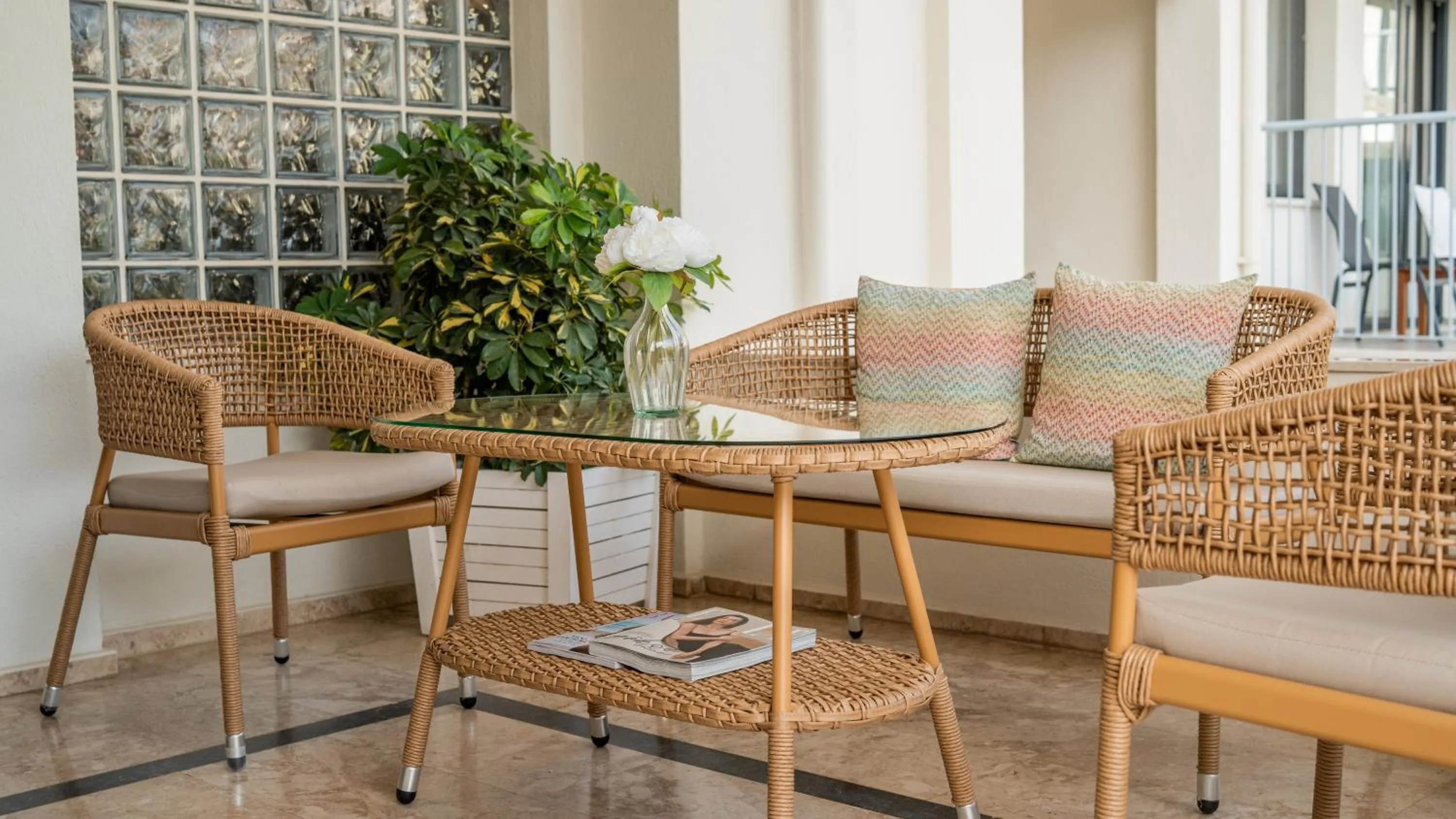 Lobby or reception in Blue Star Hotel