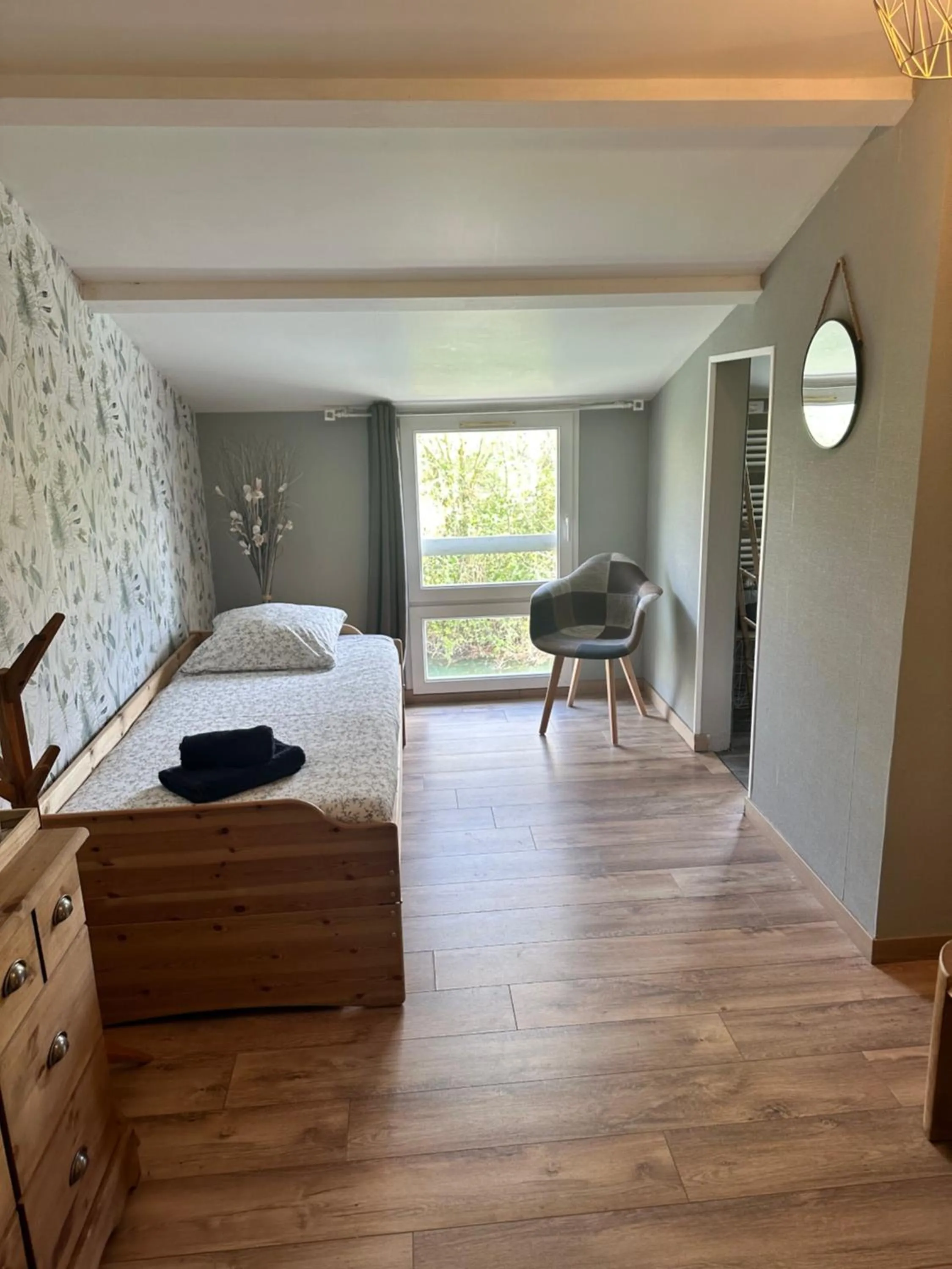 Bed in Relais de la Venise verte