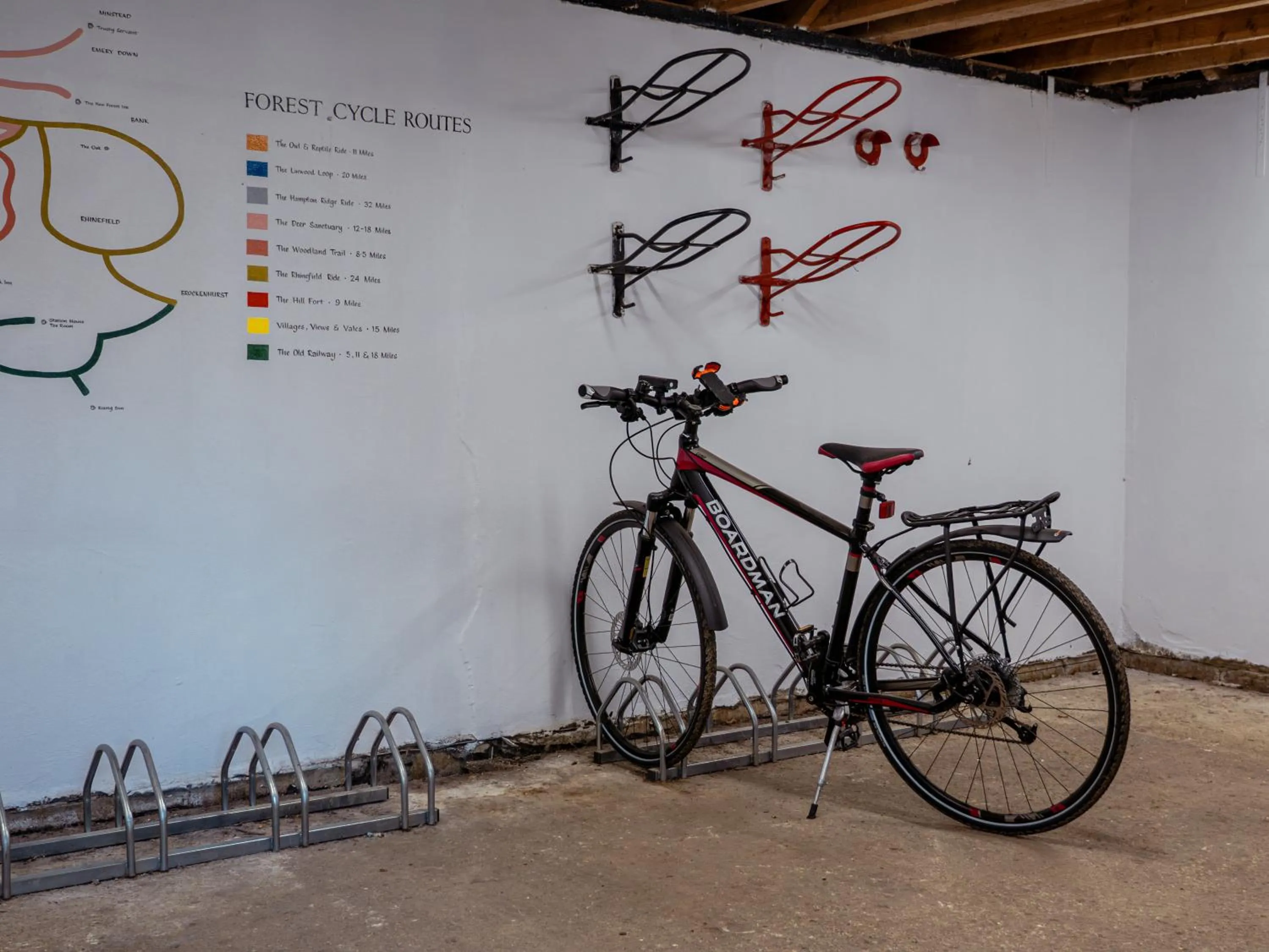 Cycling in High Corner Inn