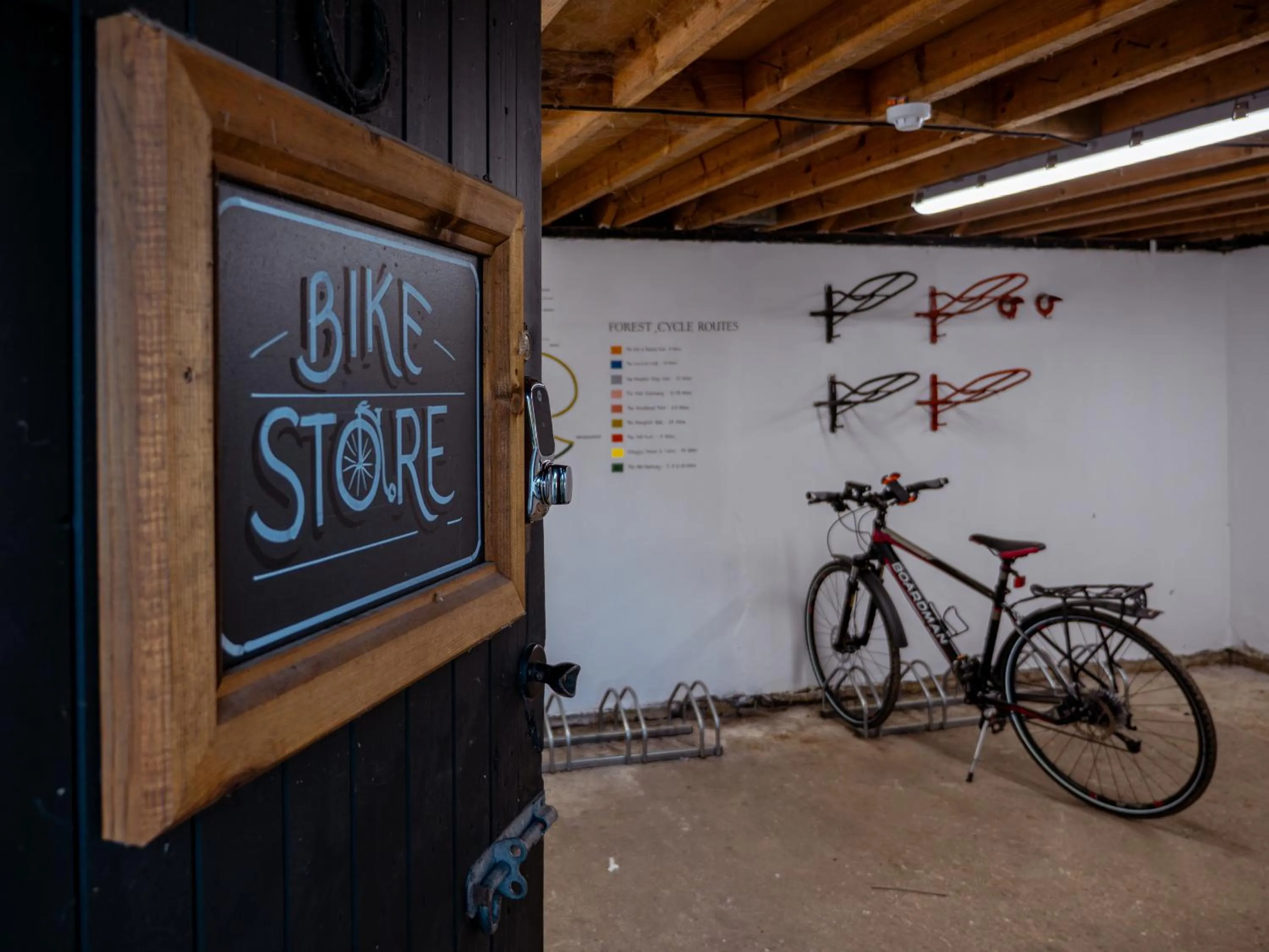 Cycling in High Corner Inn