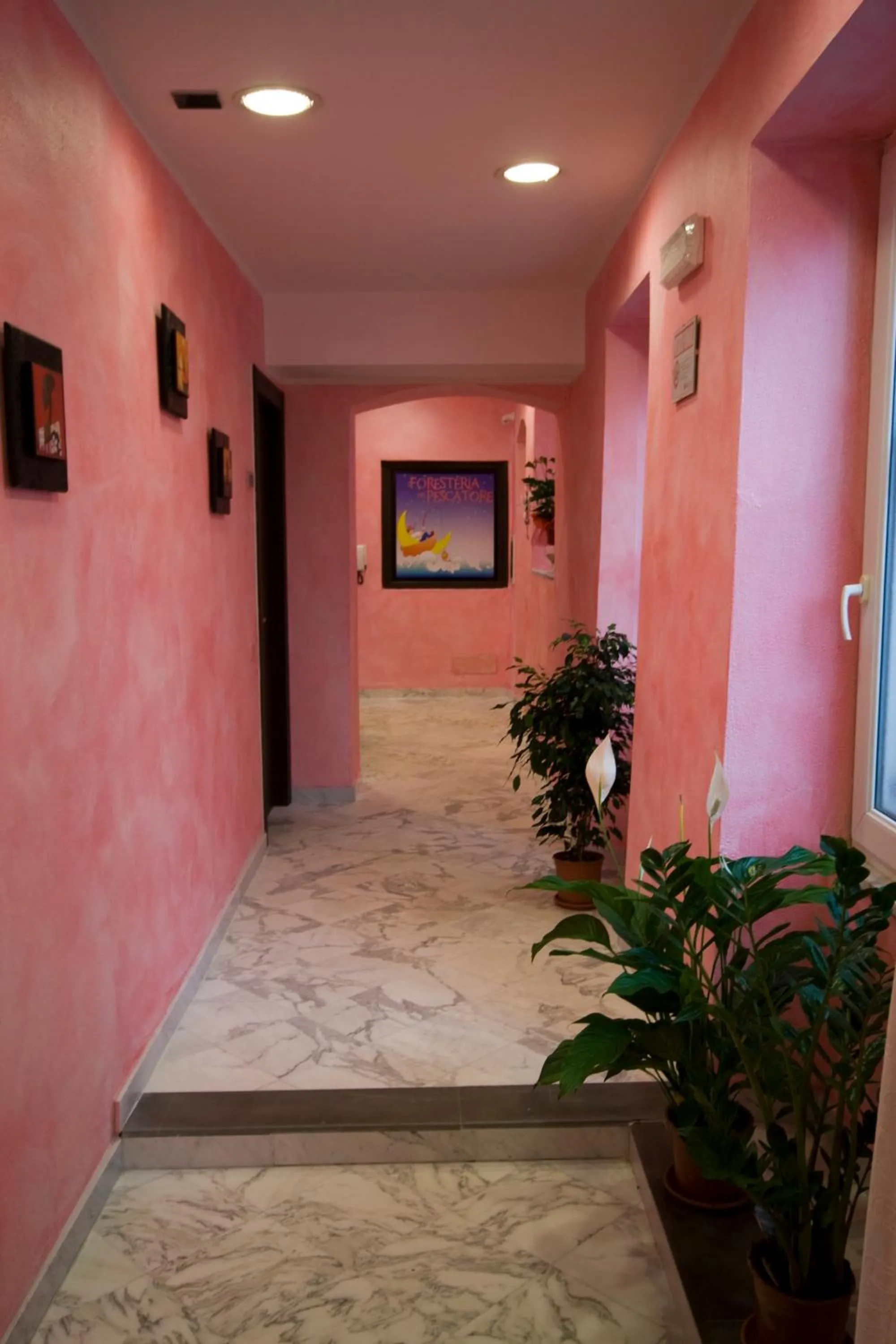 Decorative detail in Foresteria Del Pescatore