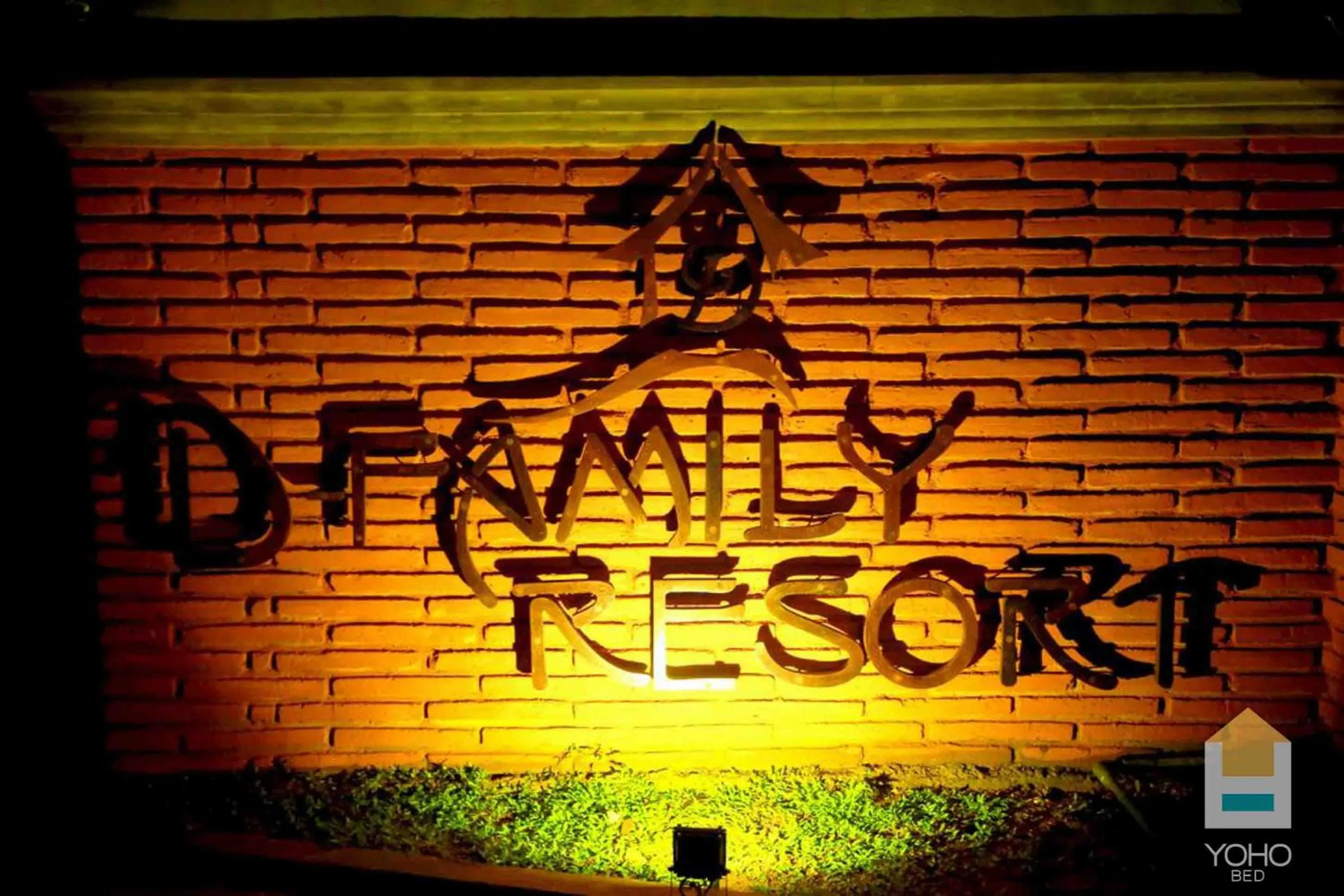 Property logo or sign in D Family Resort