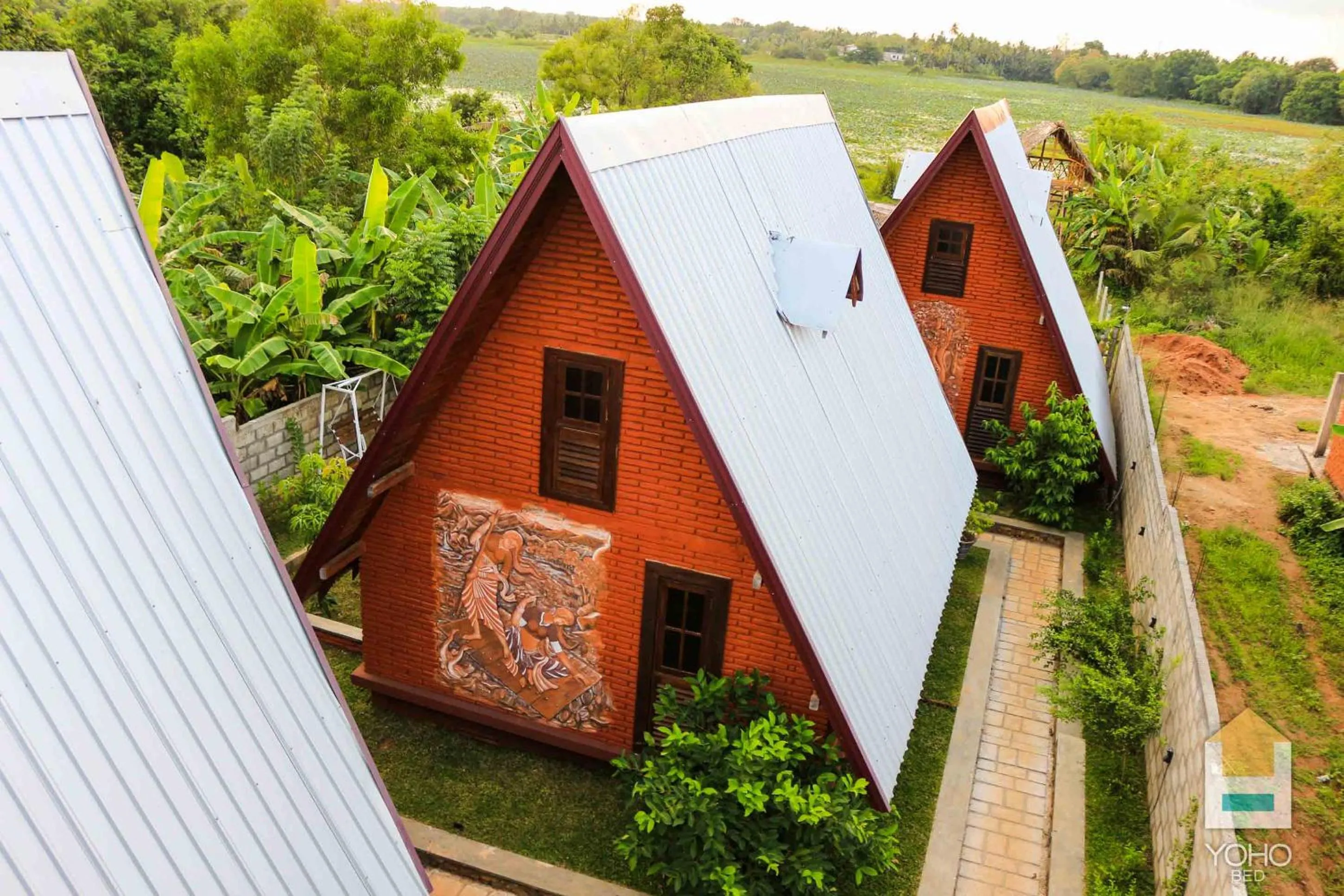 Bird's eye view in D Family Resort