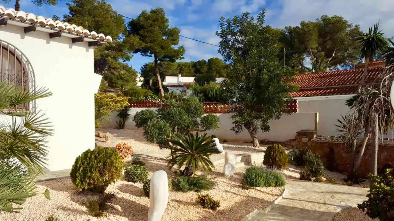 Garden in Apartamento Villa Joya