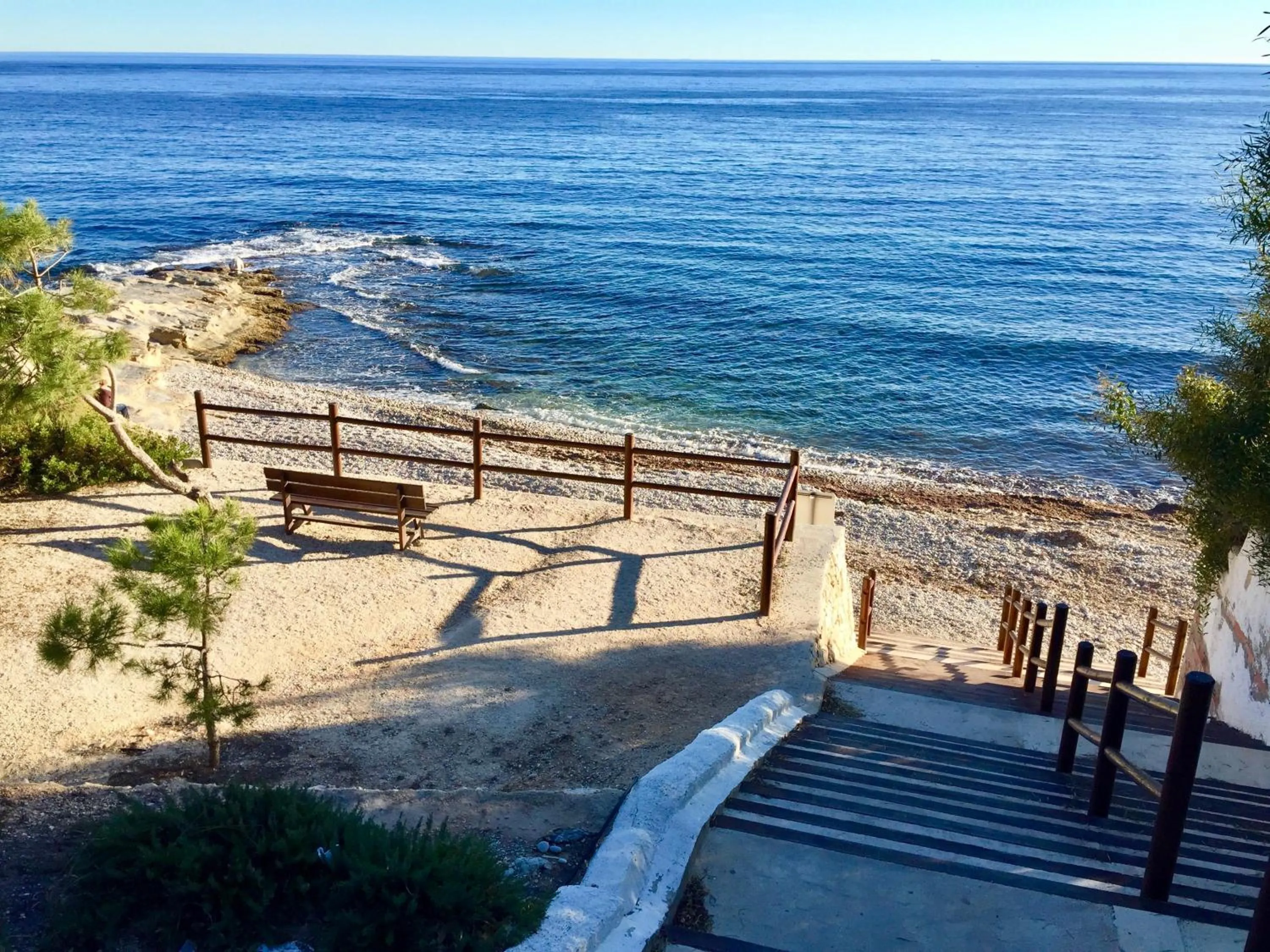 Beach in Apartamento Villa Joya