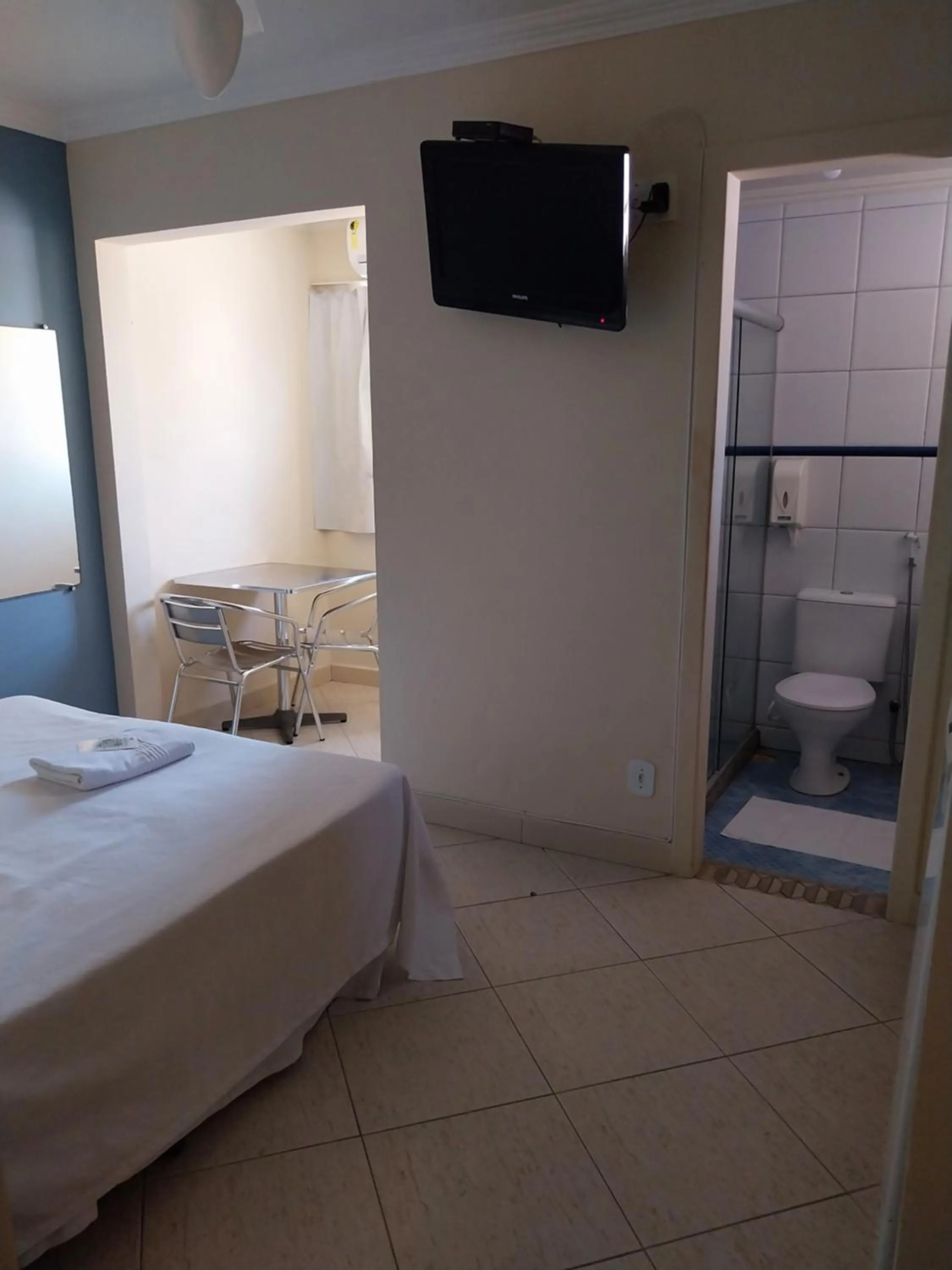 Bed in Pousada On Shore