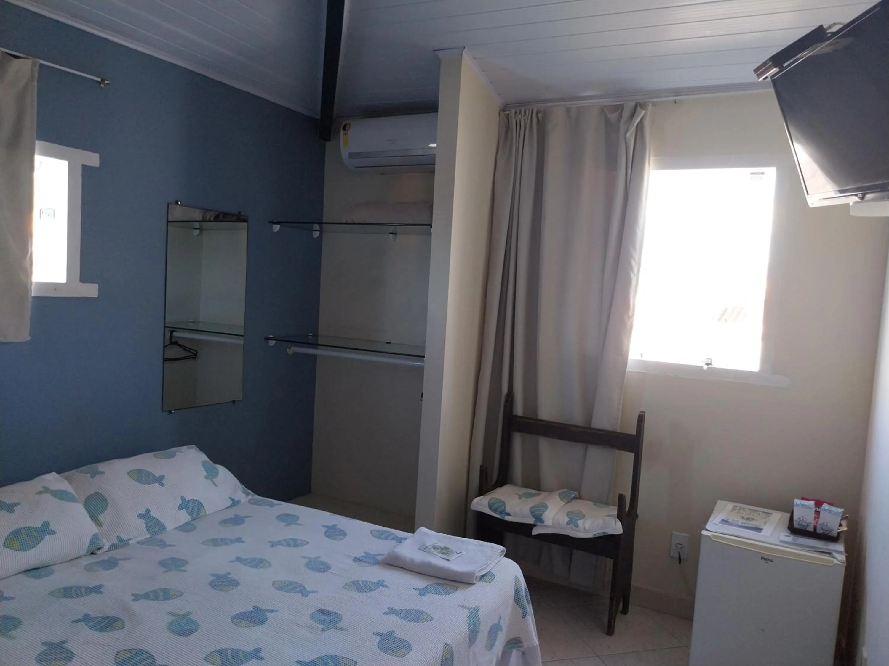 Bed in Pousada On Shore