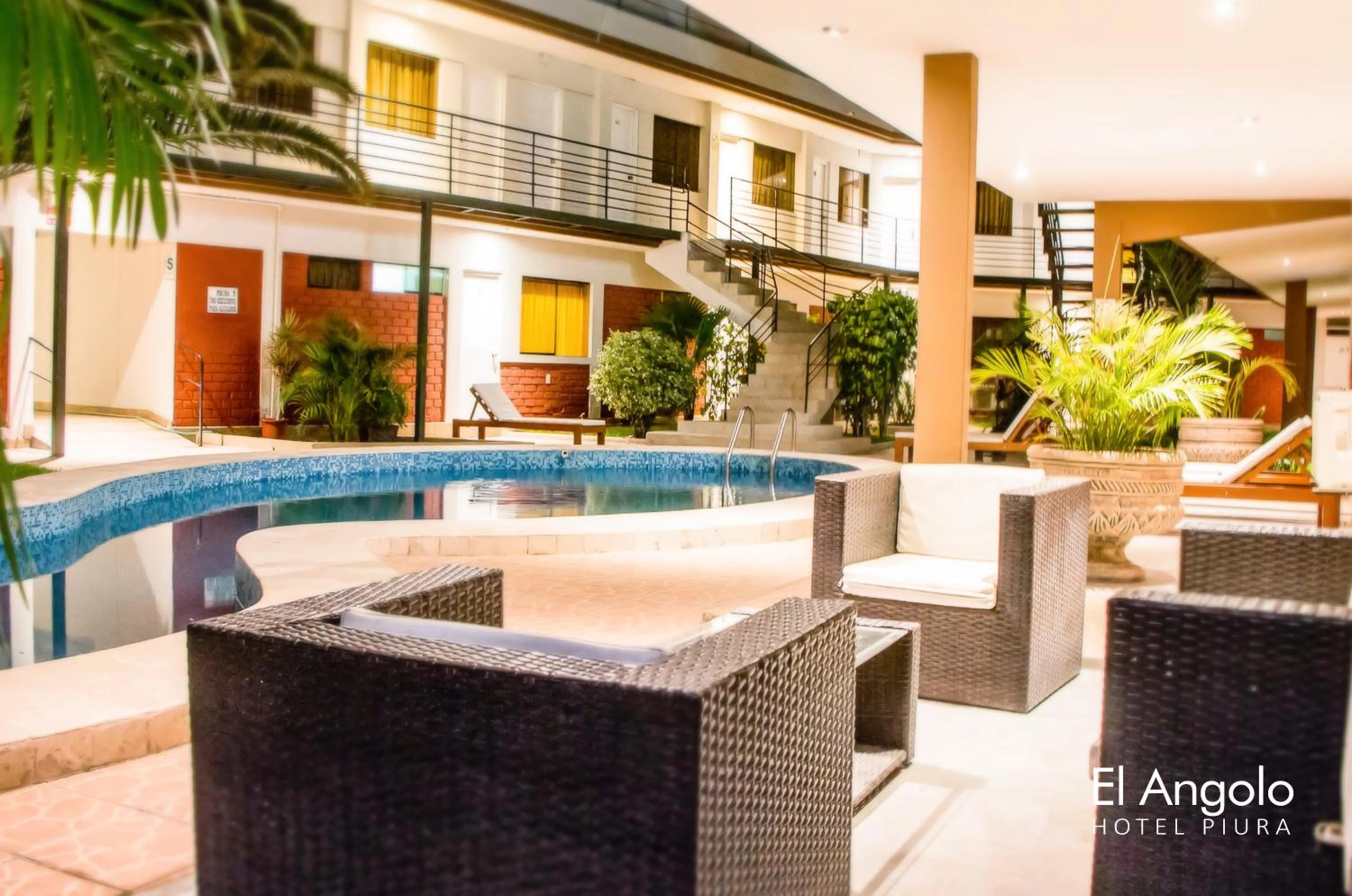 Swimming pool in El Angolo Piura