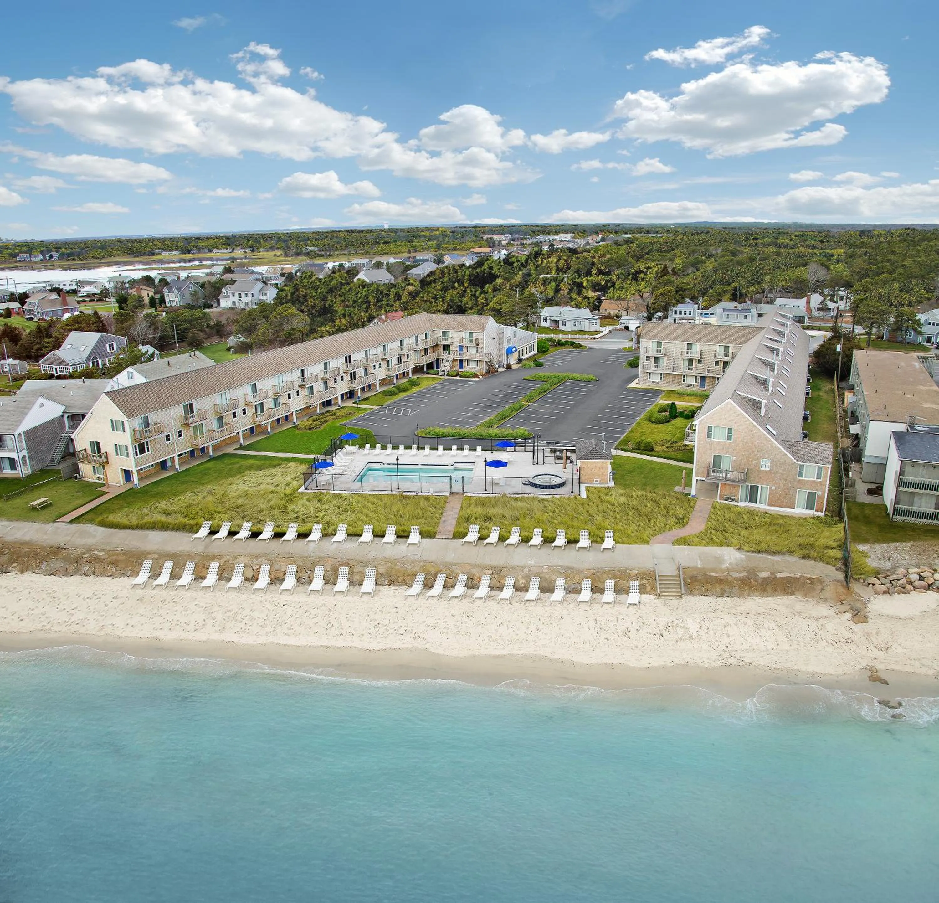 Bird's eye view in Ocean Mist Hotel