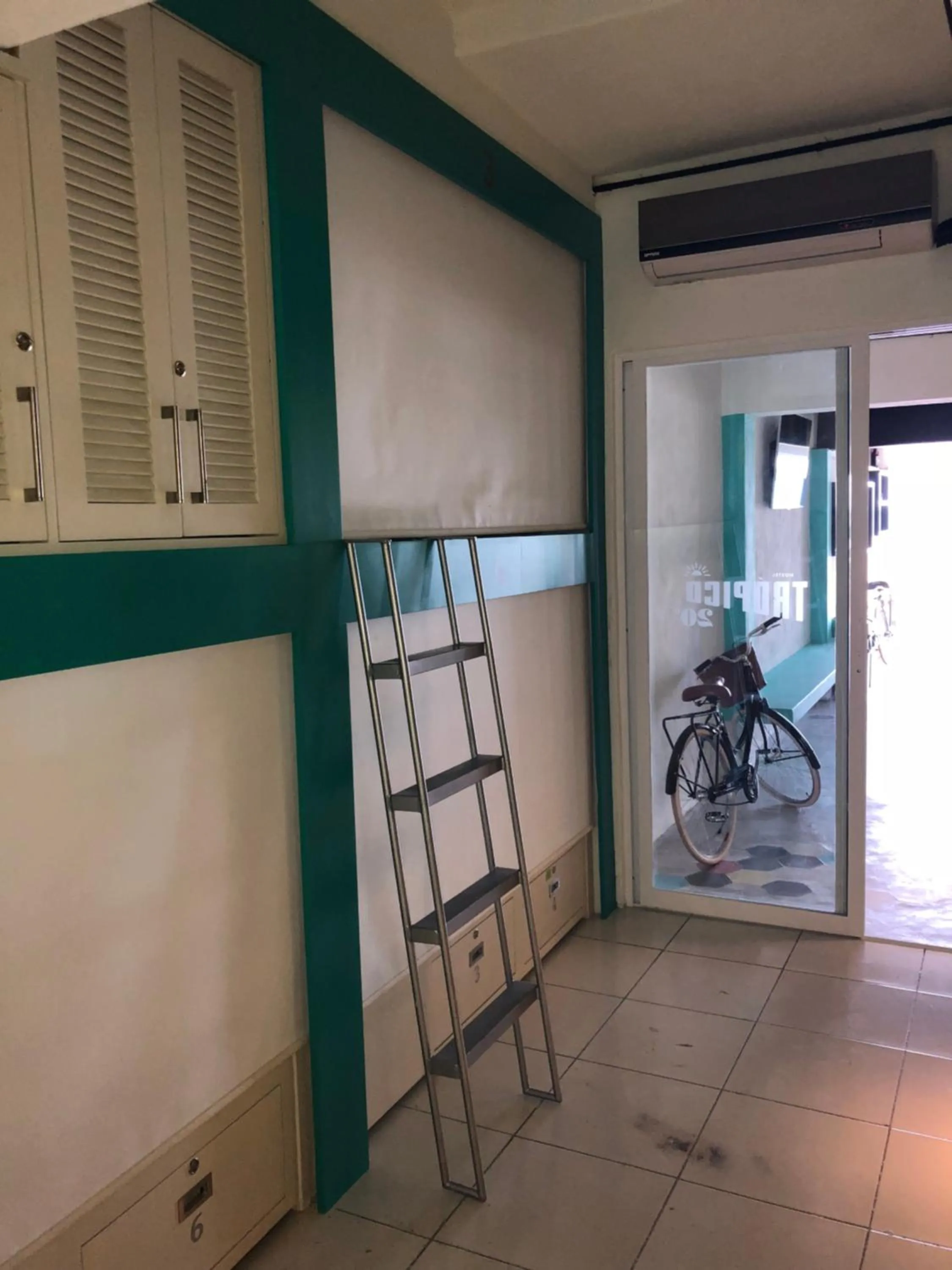 Bedroom in Hostel Frente al Mar Tropico 20º