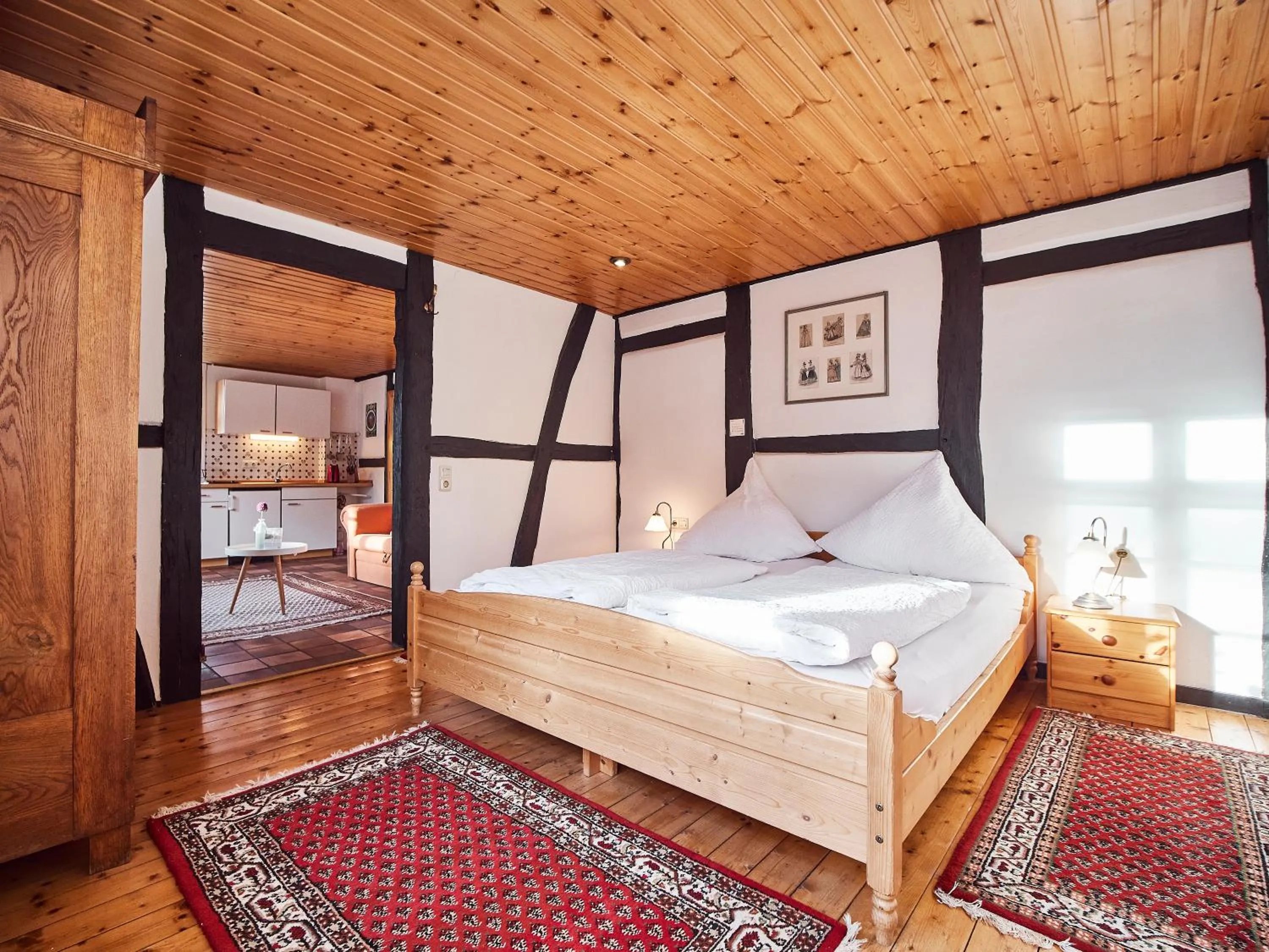 Bed in Appartementhotel Blomberger Hof