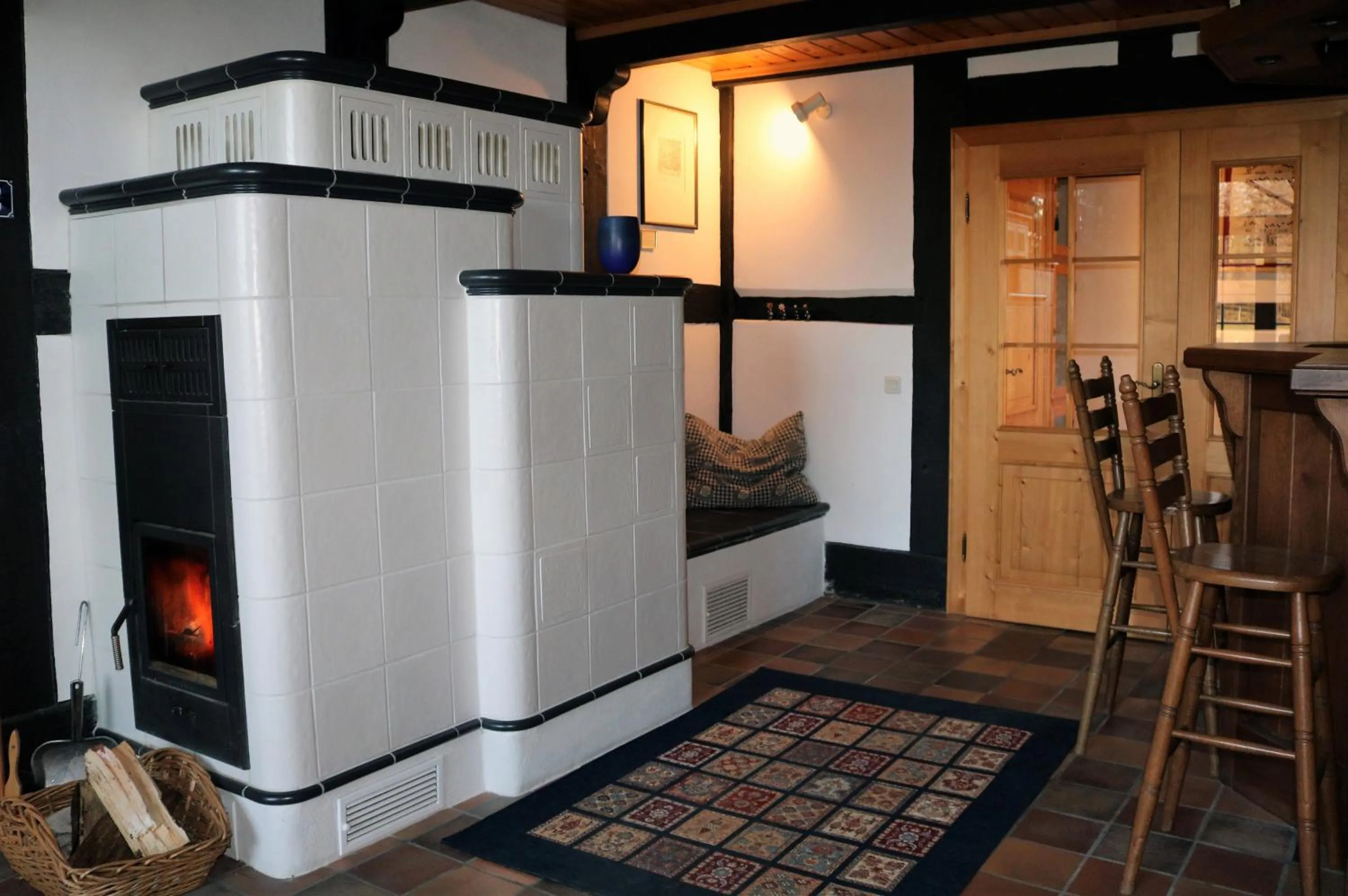 Communal lounge/ TV room in Appartementhotel Blomberger Hof