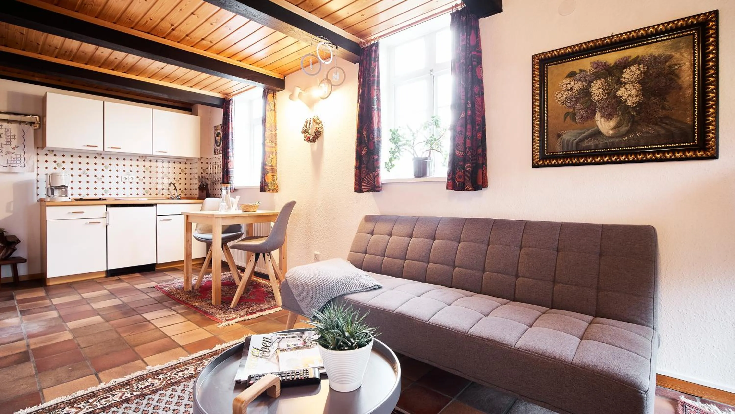 Living room in Appartementhotel Blomberger Hof