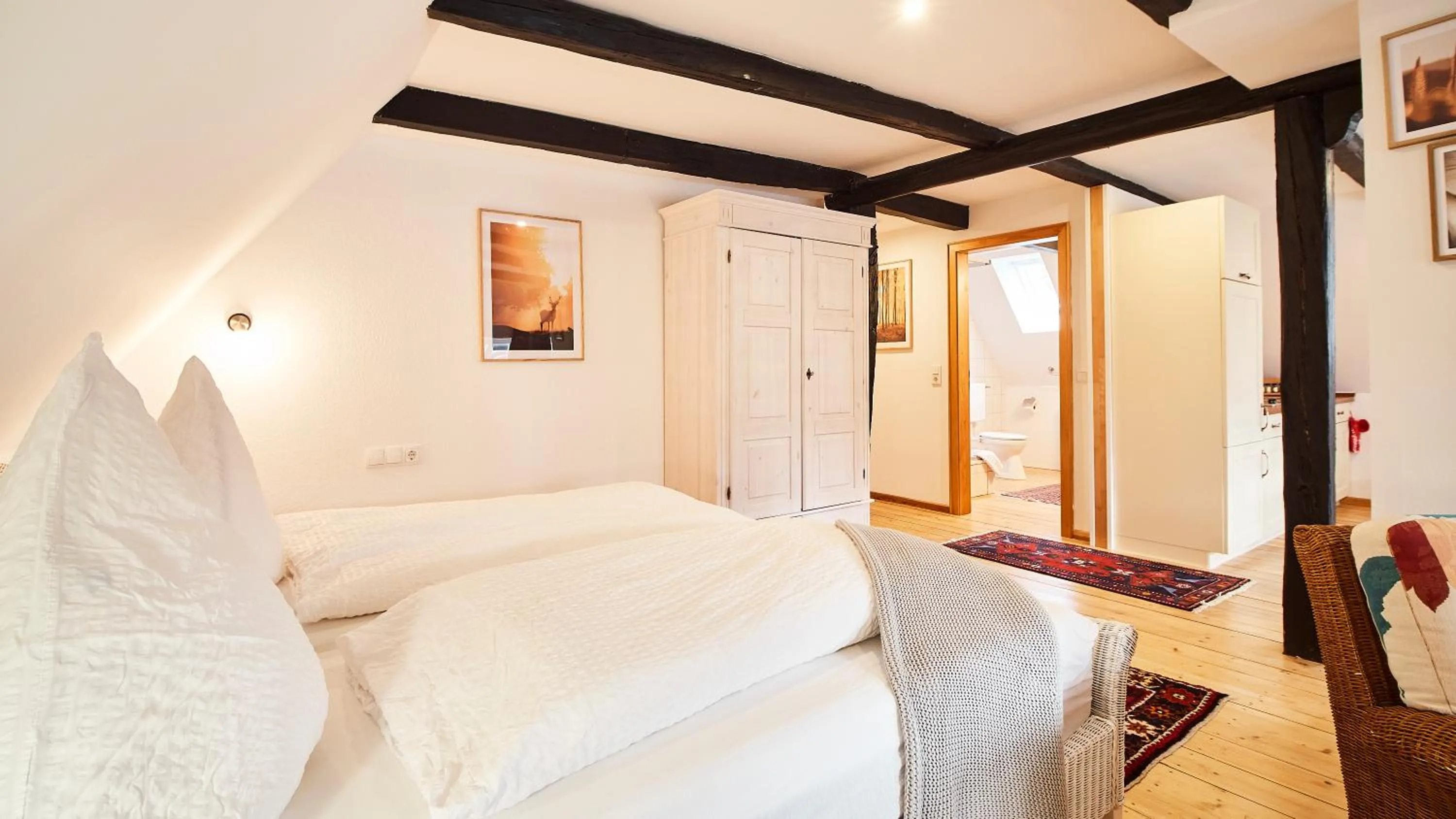 Bedroom, Bed in Appartementhotel Blomberger Hof