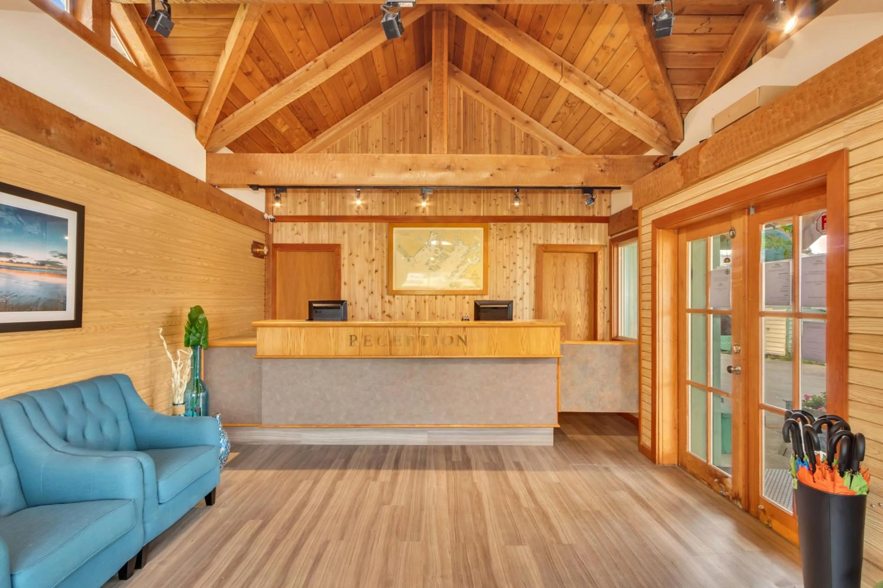 Property building in Canadian Princess Lodge & Marina