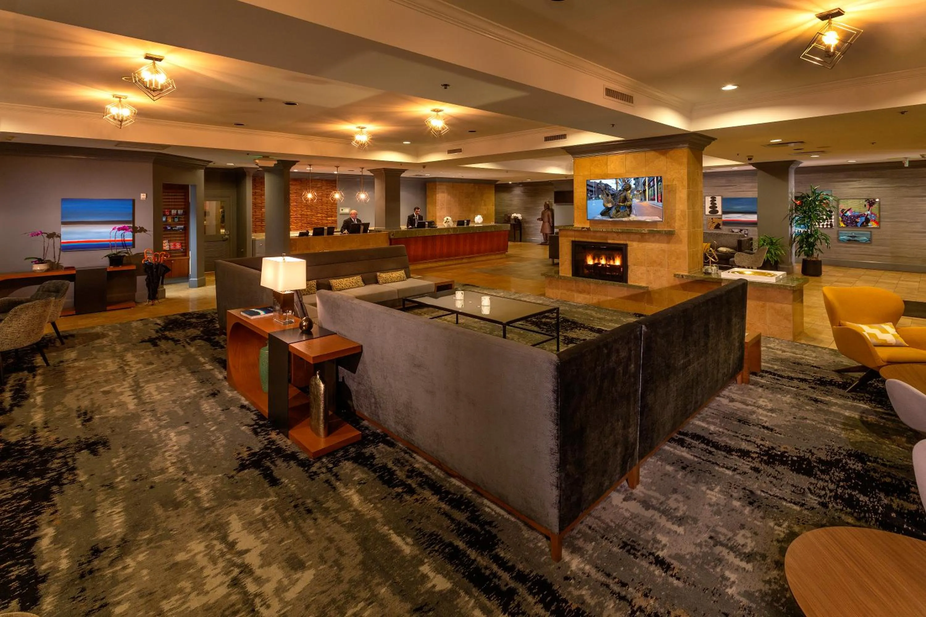 Lobby or reception in Silver Cloud Hotel - Seattle Broadway