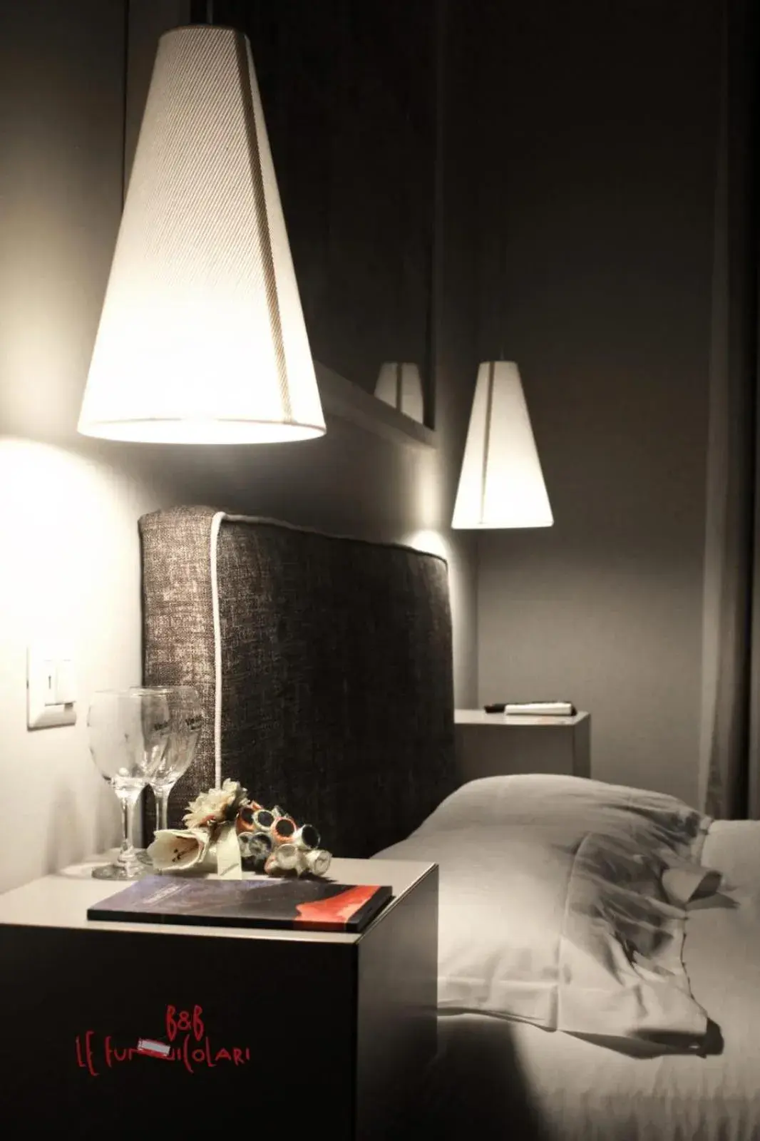 Double Room in B&B Le Funicolari Double Room in B&B Le Funicolari